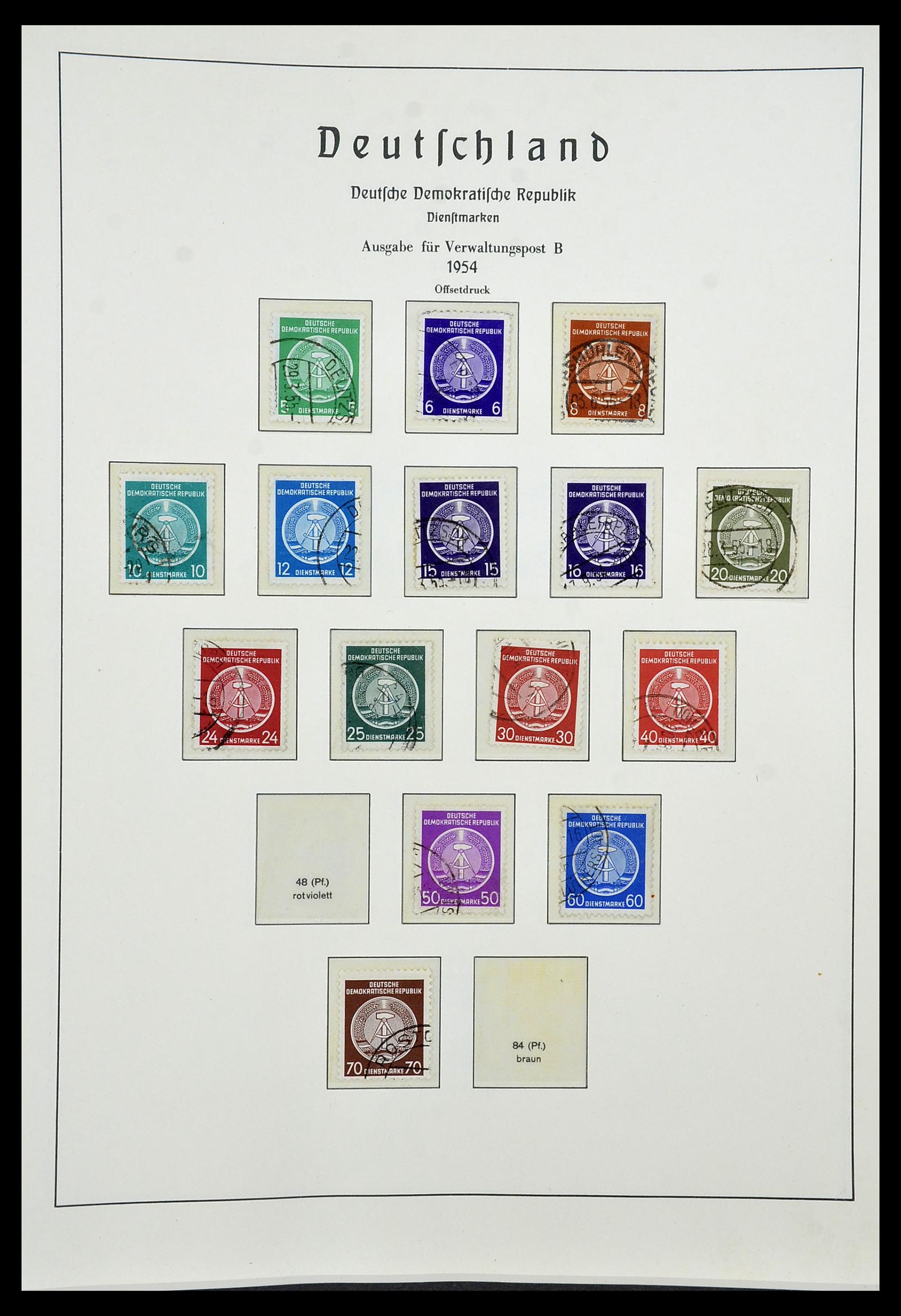 34196 151 - Postzegelverzameling 34196 DDR 1949-1969.