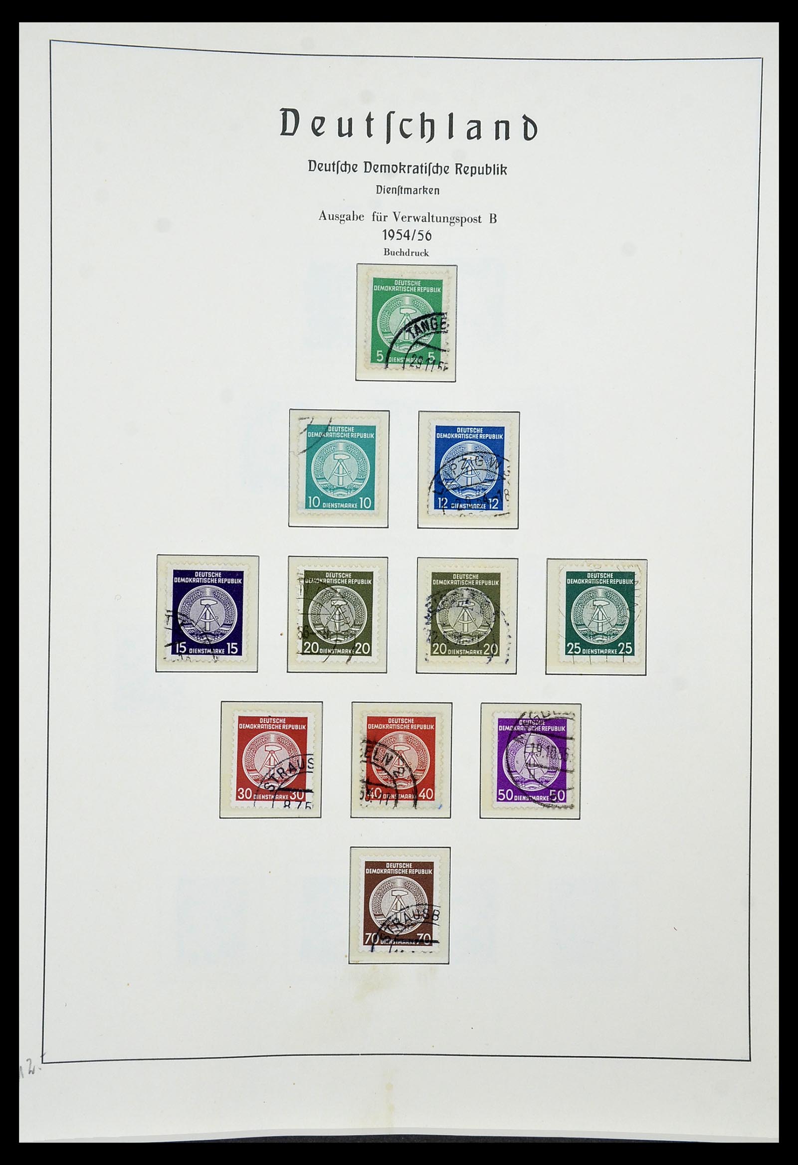 34196 152 - Stamp collection 34196 DDR 1949-1969.