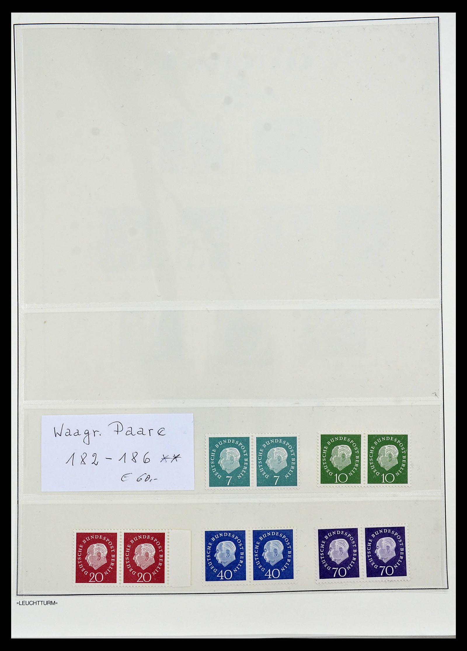 34197 016 - Postzegelverzameling 34197 Berlijn 1948-1990.