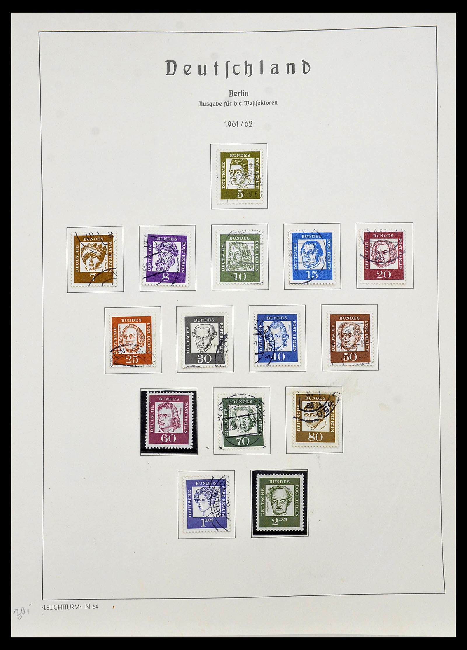 34197 018 - Postzegelverzameling 34197 Berlijn 1948-1990.