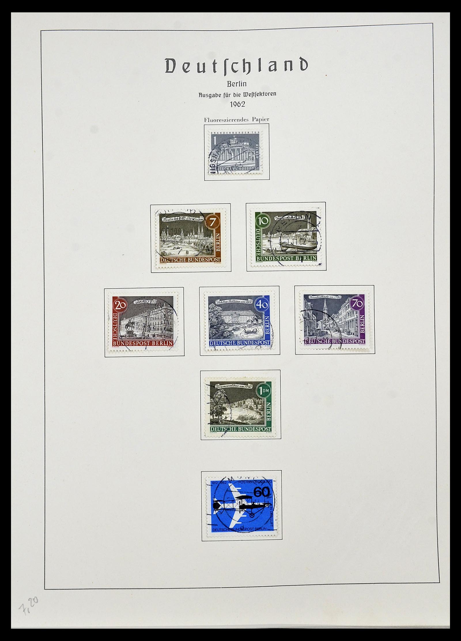 34197 020 - Postzegelverzameling 34197 Berlijn 1948-1990.