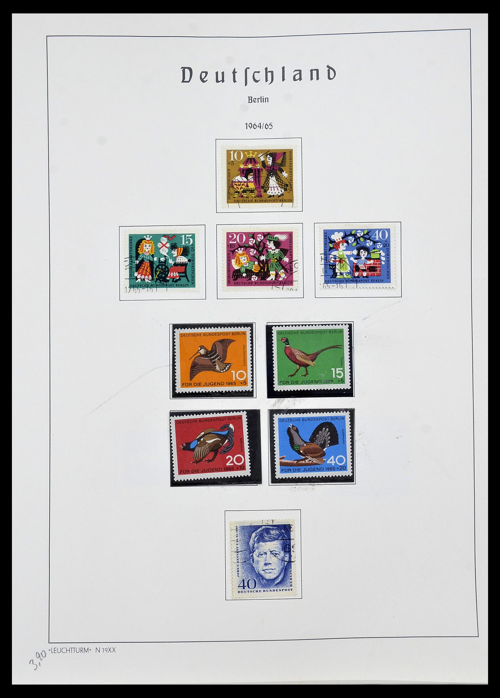 34197 022 - Postzegelverzameling 34197 Berlijn 1948-1990.