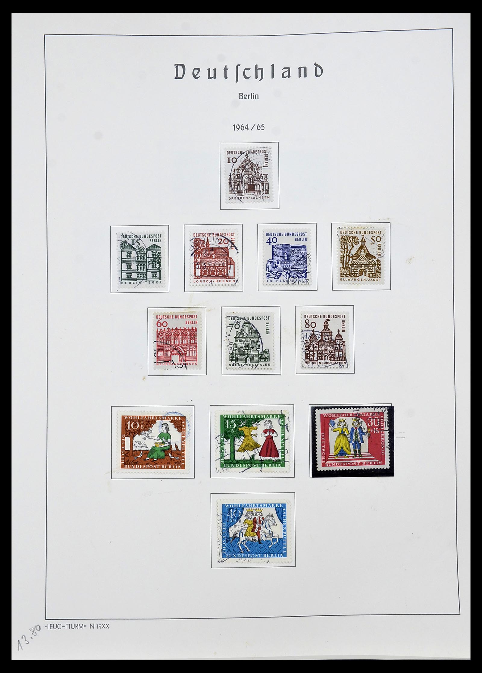 34197 023 - Postzegelverzameling 34197 Berlijn 1948-1990.
