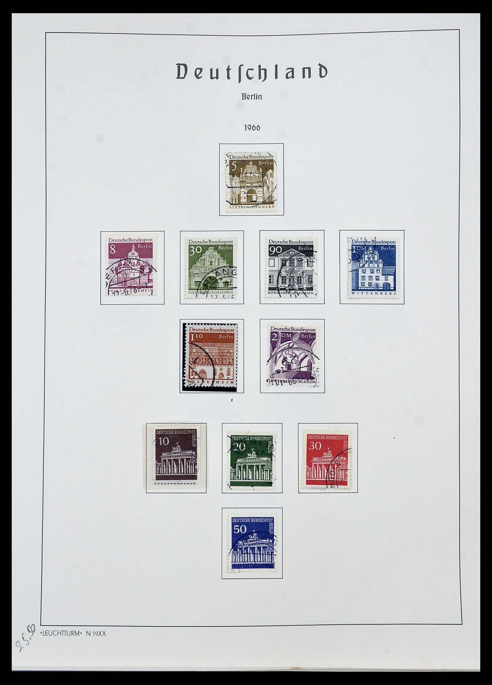 34197 026 - Postzegelverzameling 34197 Berlijn 1948-1990.