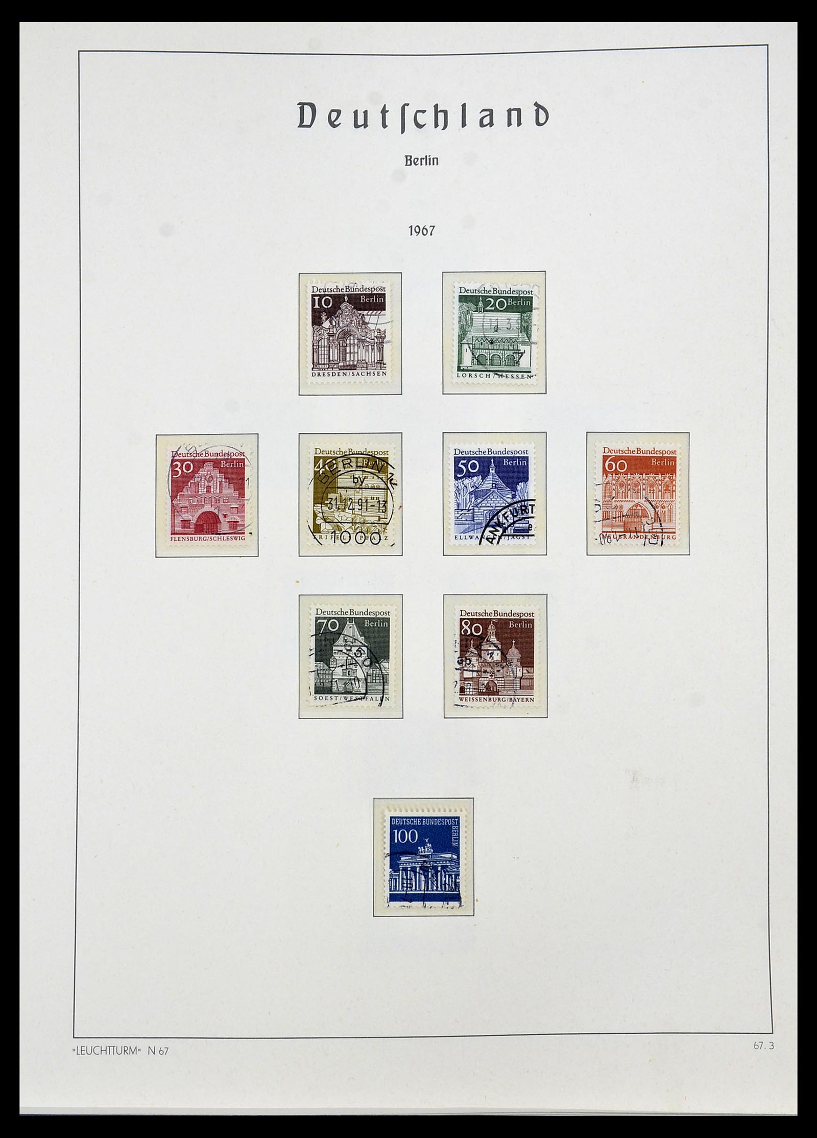 34197 027 - Postzegelverzameling 34197 Berlijn 1948-1990.