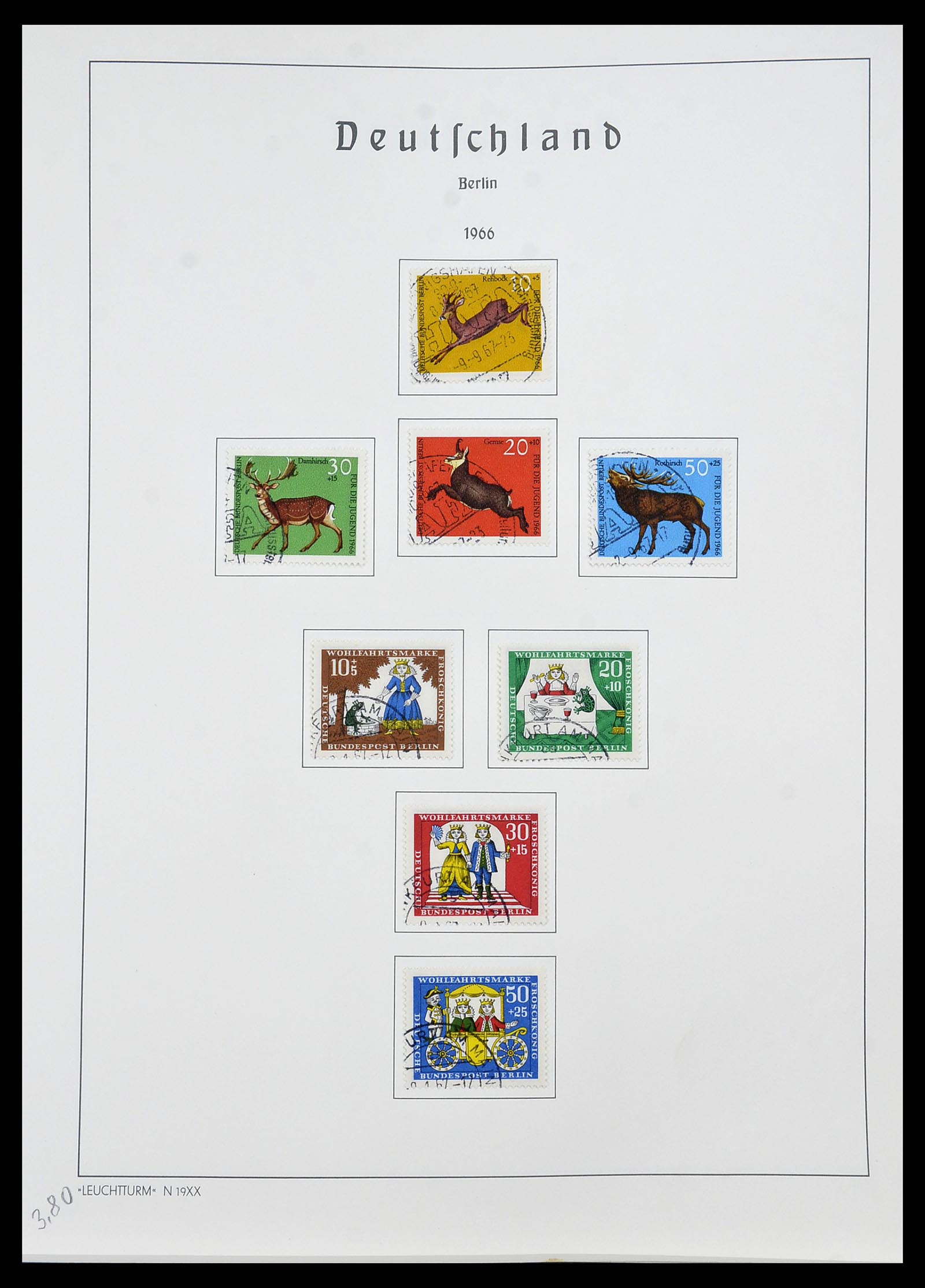 34197 028 - Postzegelverzameling 34197 Berlijn 1948-1990.