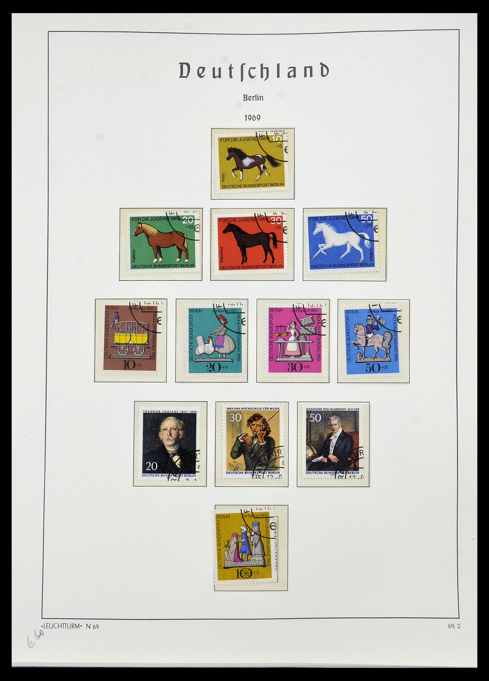 34197 033 - Postzegelverzameling 34197 Berlijn 1948-1990.