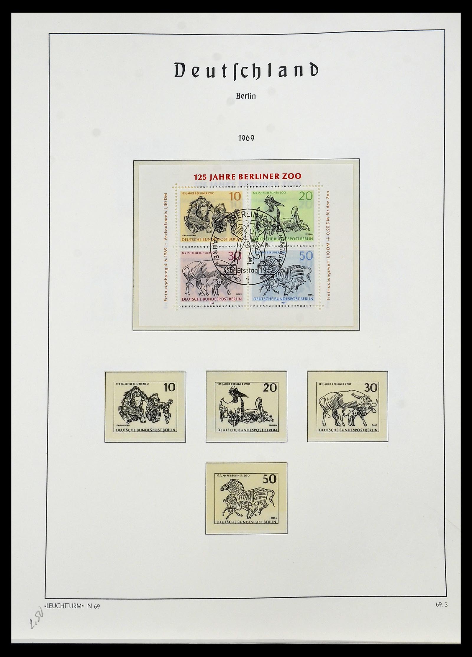 34197 034 - Postzegelverzameling 34197 Berlijn 1948-1990.