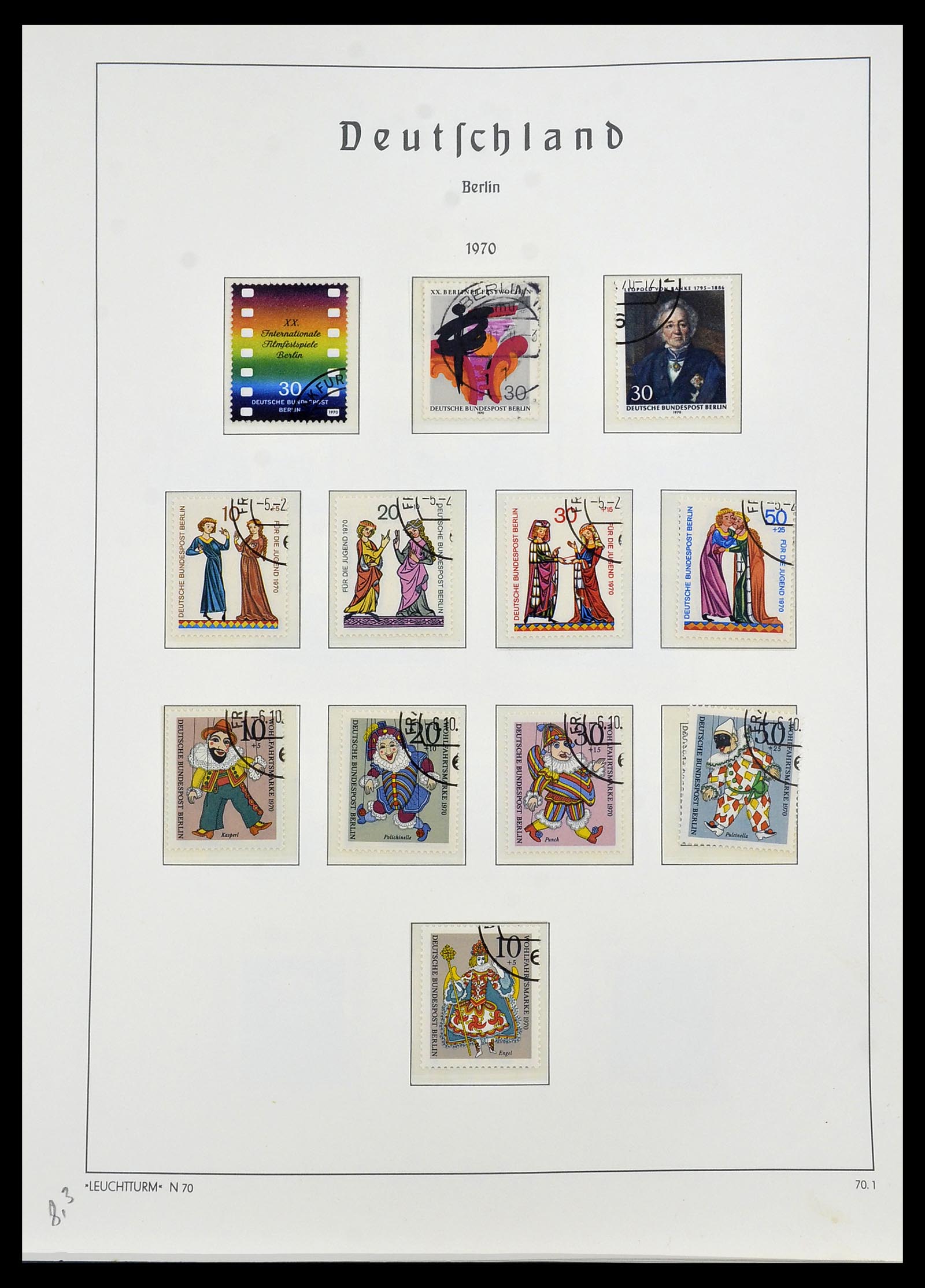 34197 035 - Postzegelverzameling 34197 Berlijn 1948-1990.