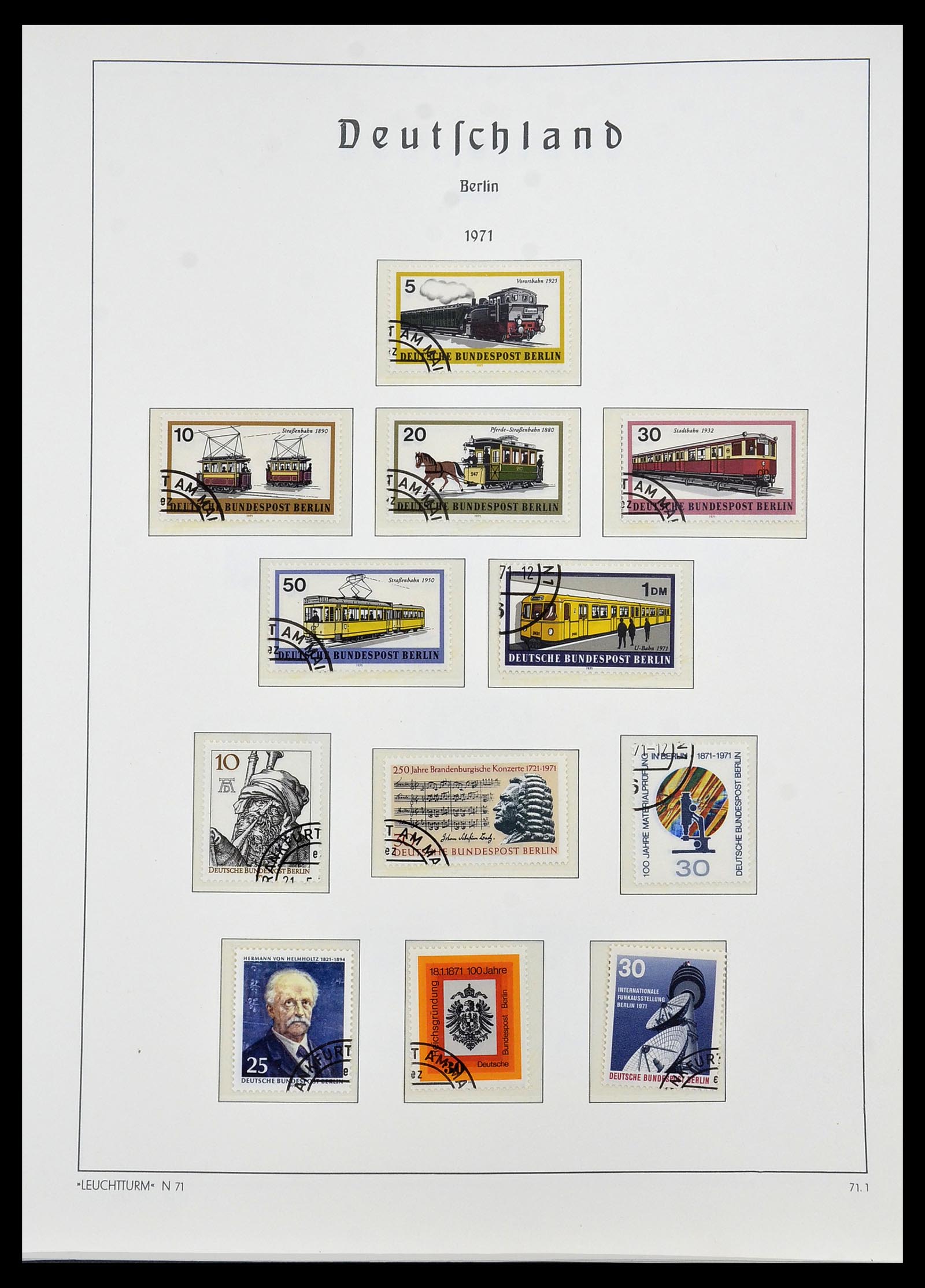 34197 036 - Postzegelverzameling 34197 Berlijn 1948-1990.
