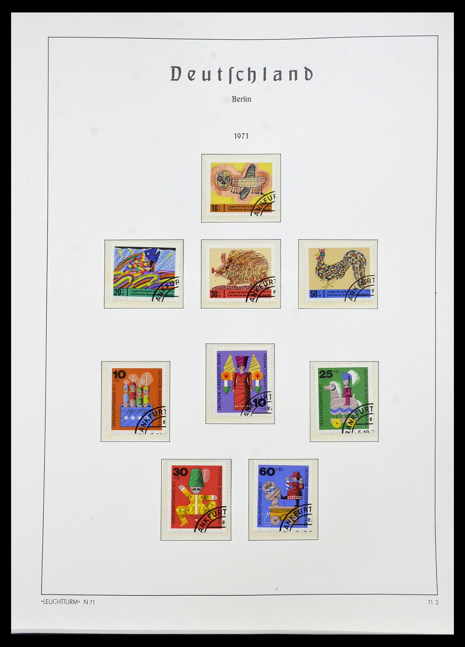 34197 037 - Postzegelverzameling 34197 Berlijn 1948-1990.