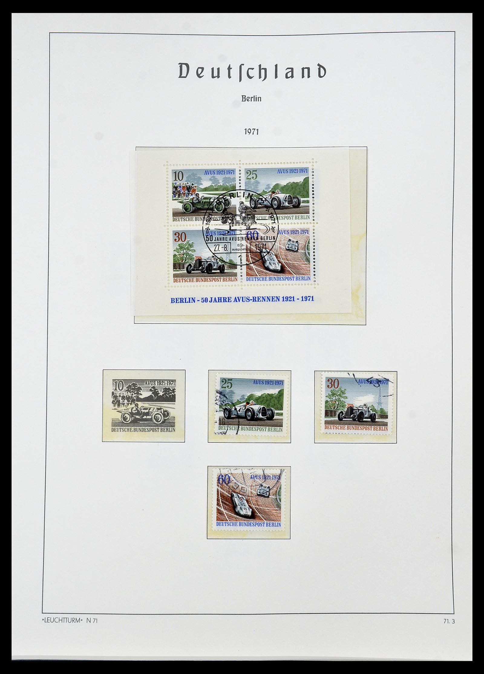 34197 038 - Postzegelverzameling 34197 Berlijn 1948-1990.
