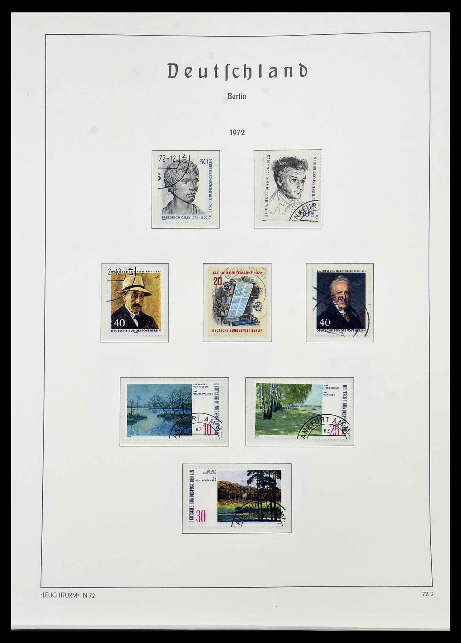34197 041 - Postzegelverzameling 34197 Berlijn 1948-1990.