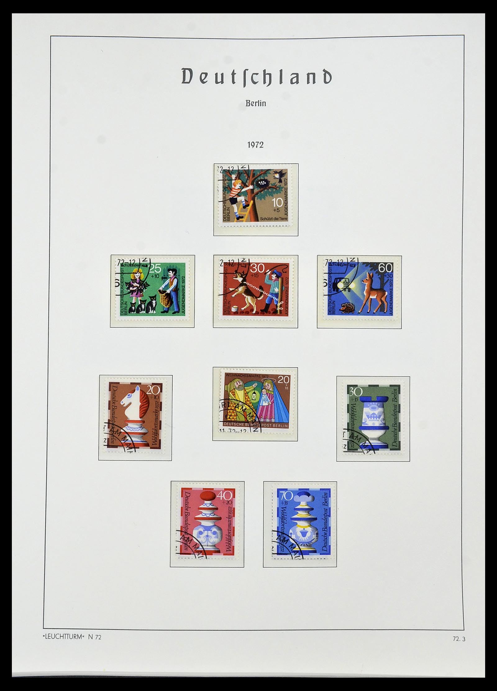 34197 042 - Postzegelverzameling 34197 Berlijn 1948-1990.
