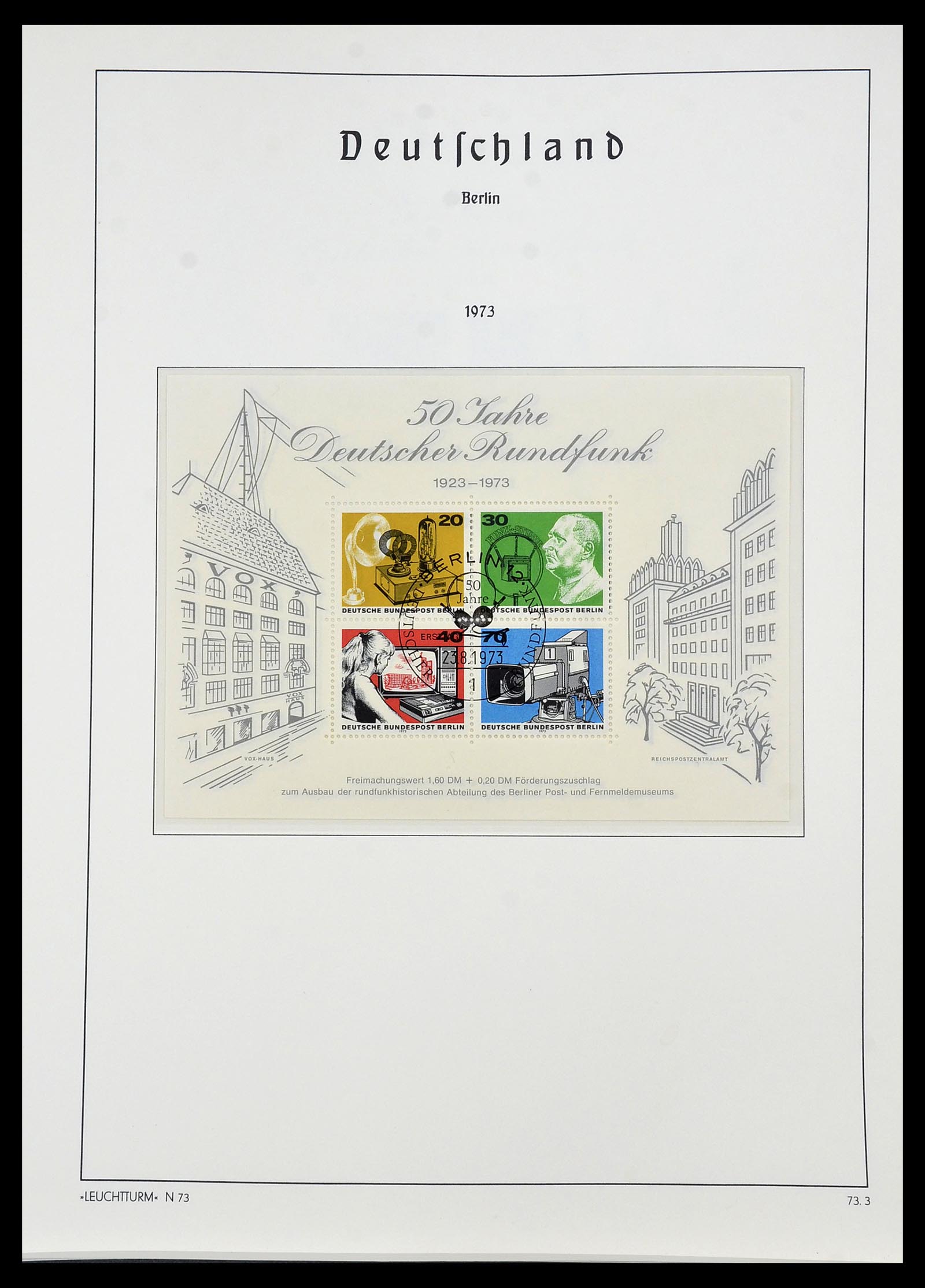 34197 045 - Postzegelverzameling 34197 Berlijn 1948-1990.