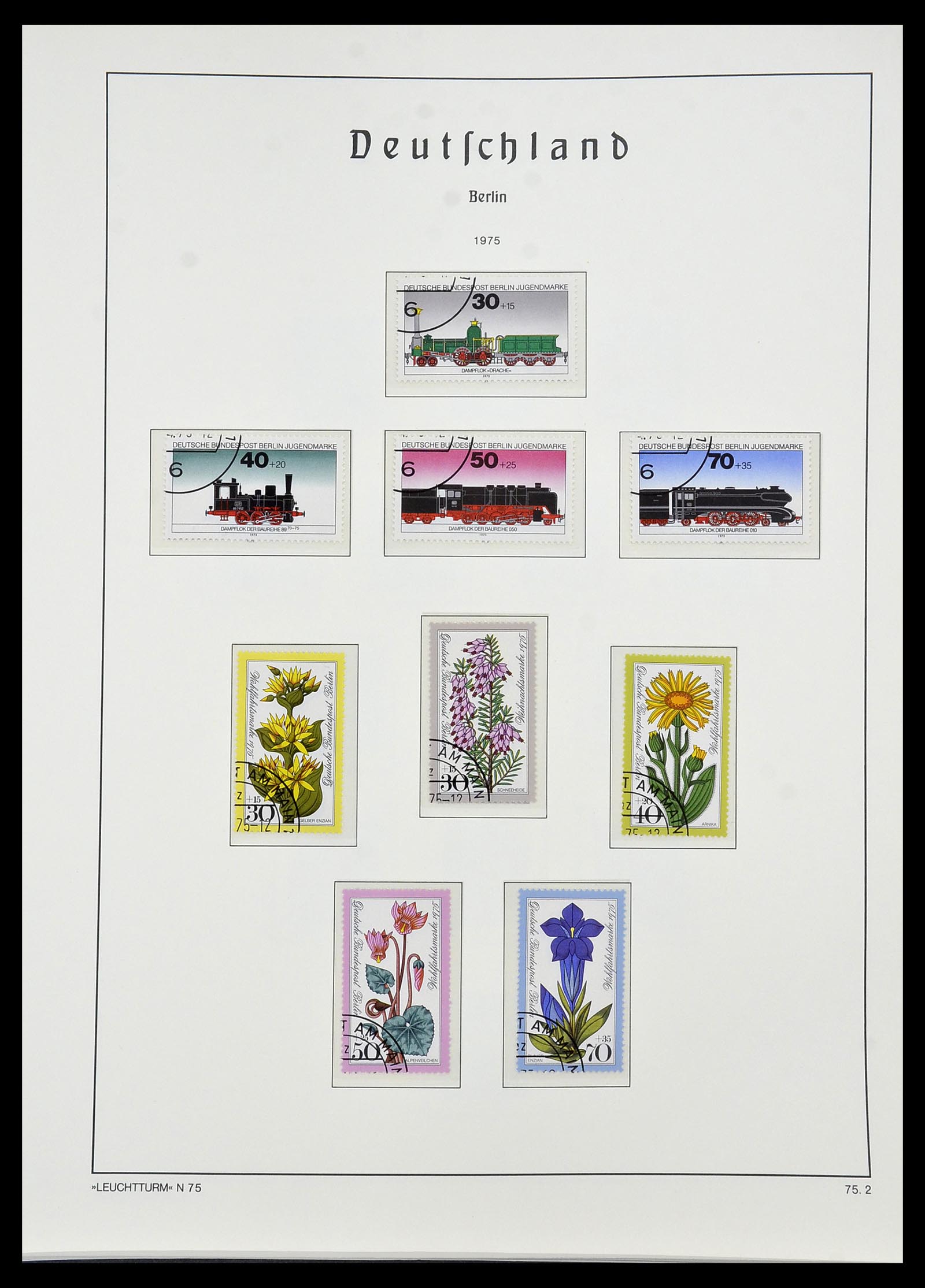 34197 051 - Postzegelverzameling 34197 Berlijn 1948-1990.