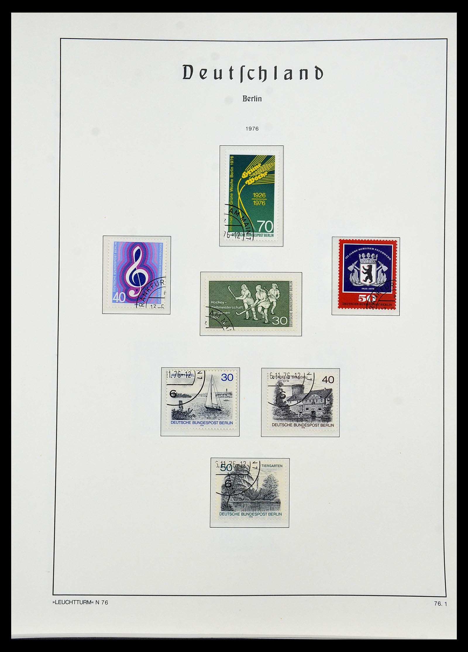 34197 053 - Postzegelverzameling 34197 Berlijn 1948-1990.