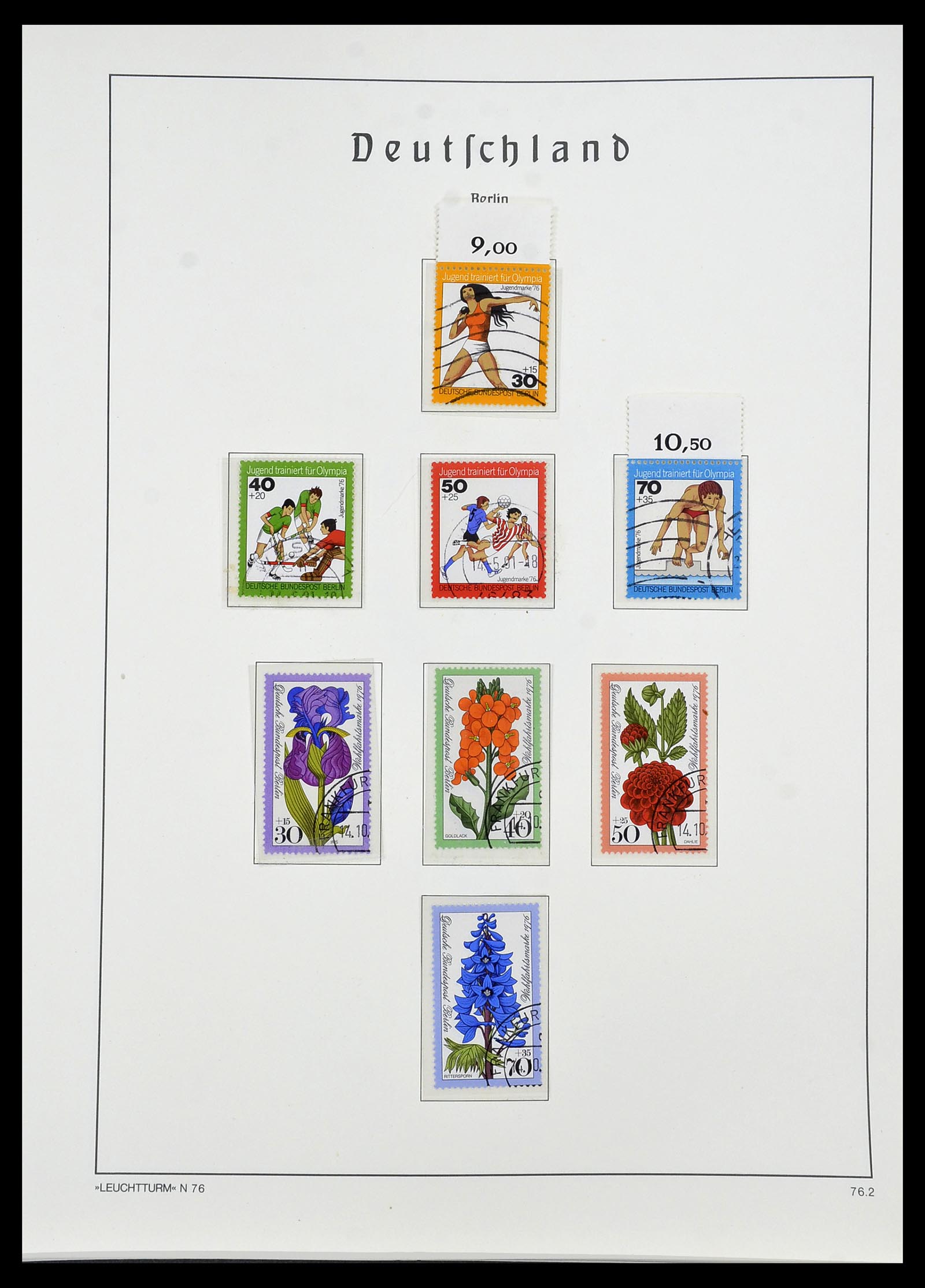 34197 054 - Postzegelverzameling 34197 Berlijn 1948-1990.