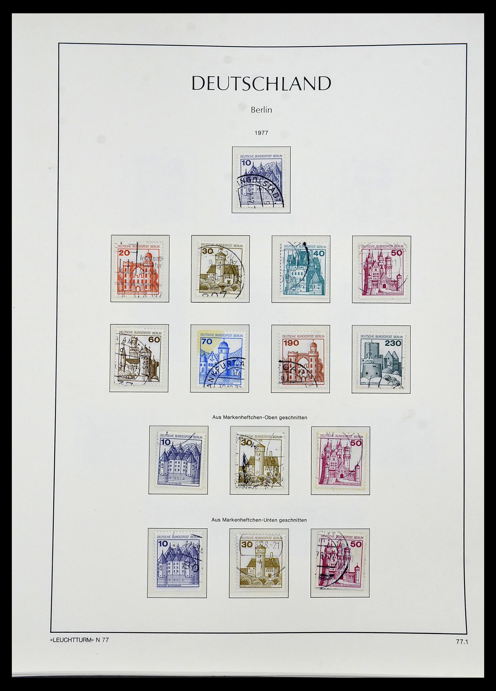 34197 056 - Postzegelverzameling 34197 Berlijn 1948-1990.