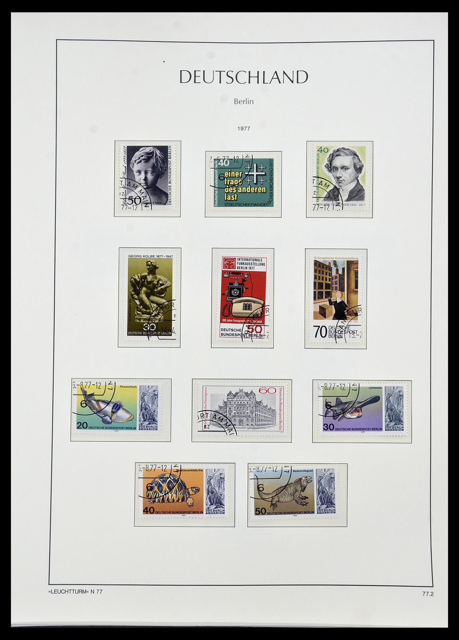 34197 057 - Stamp collection 34197 Berlin 1948-1990.