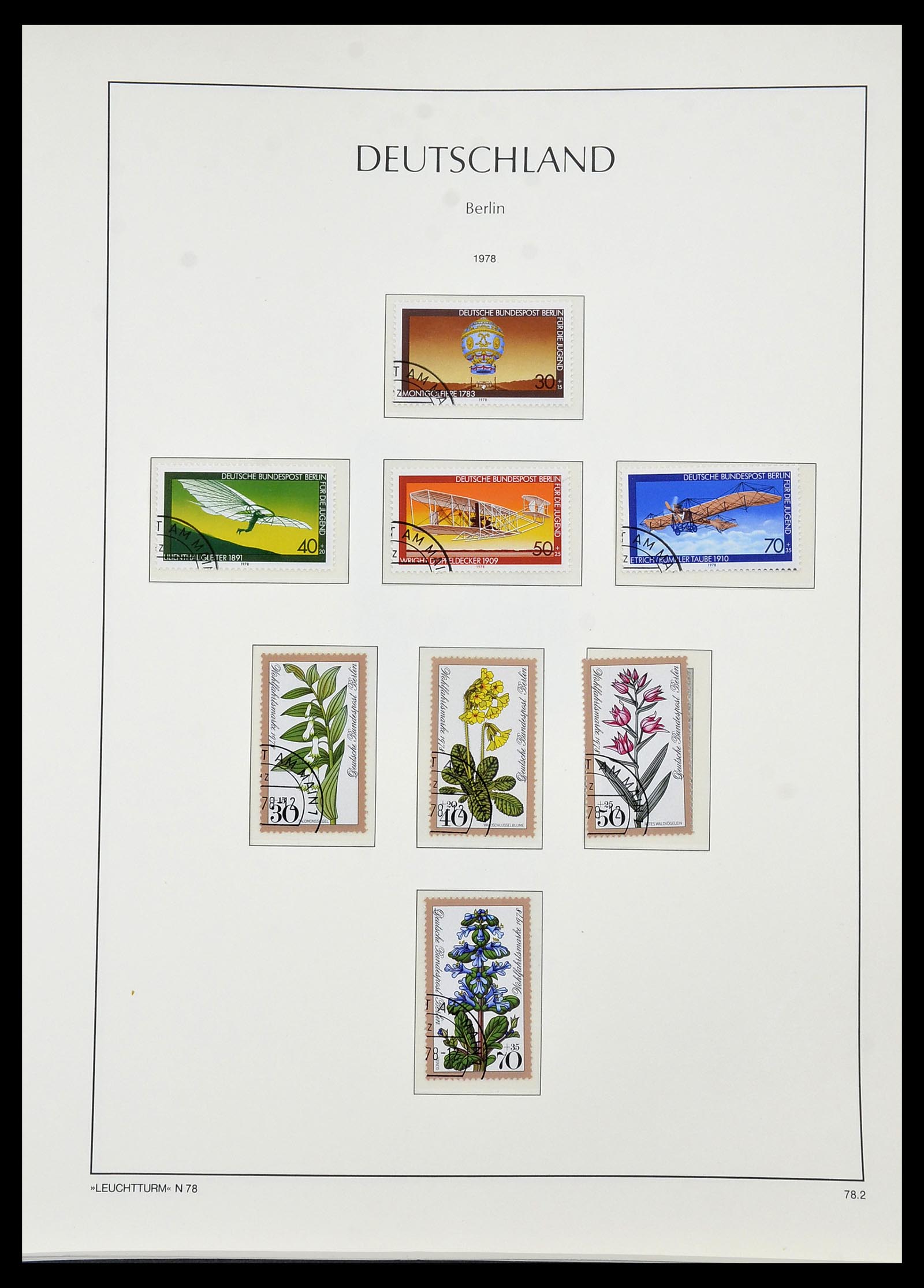 34197 061 - Postzegelverzameling 34197 Berlijn 1948-1990.