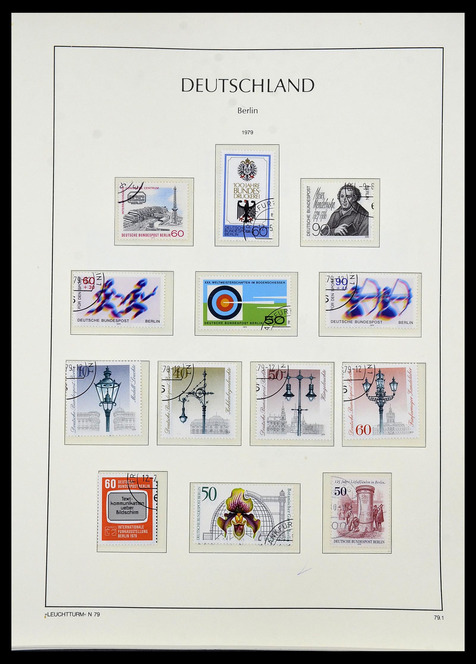 34197 063 - Postzegelverzameling 34197 Berlijn 1948-1990.