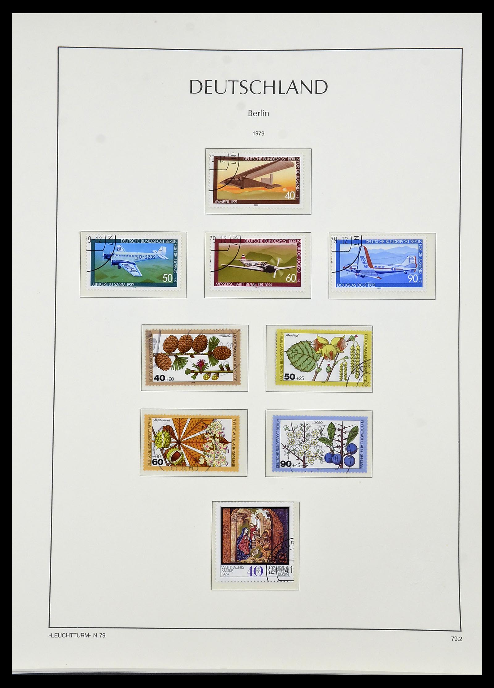 34197 064 - Postzegelverzameling 34197 Berlijn 1948-1990.