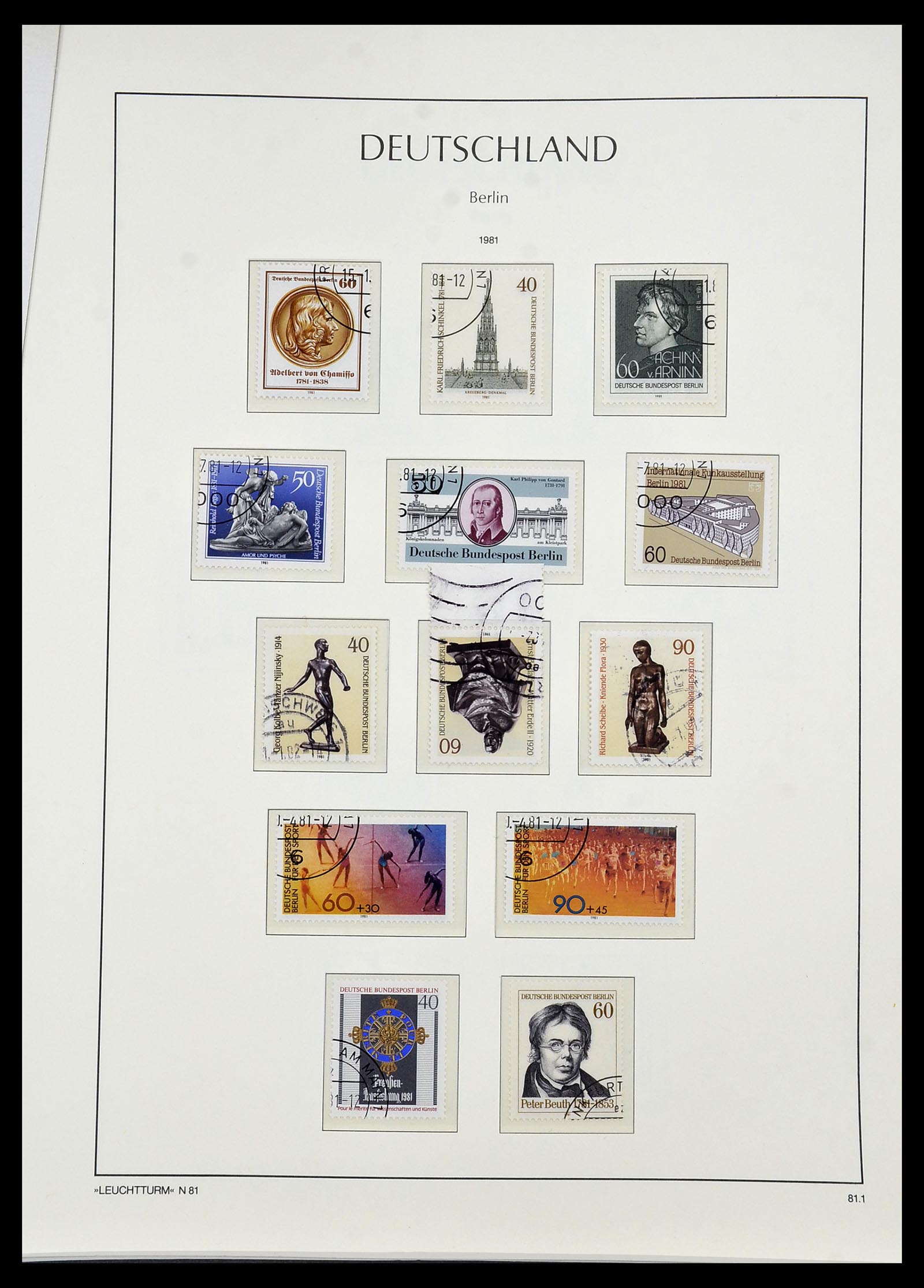 34197 069 - Postzegelverzameling 34197 Berlijn 1948-1990.