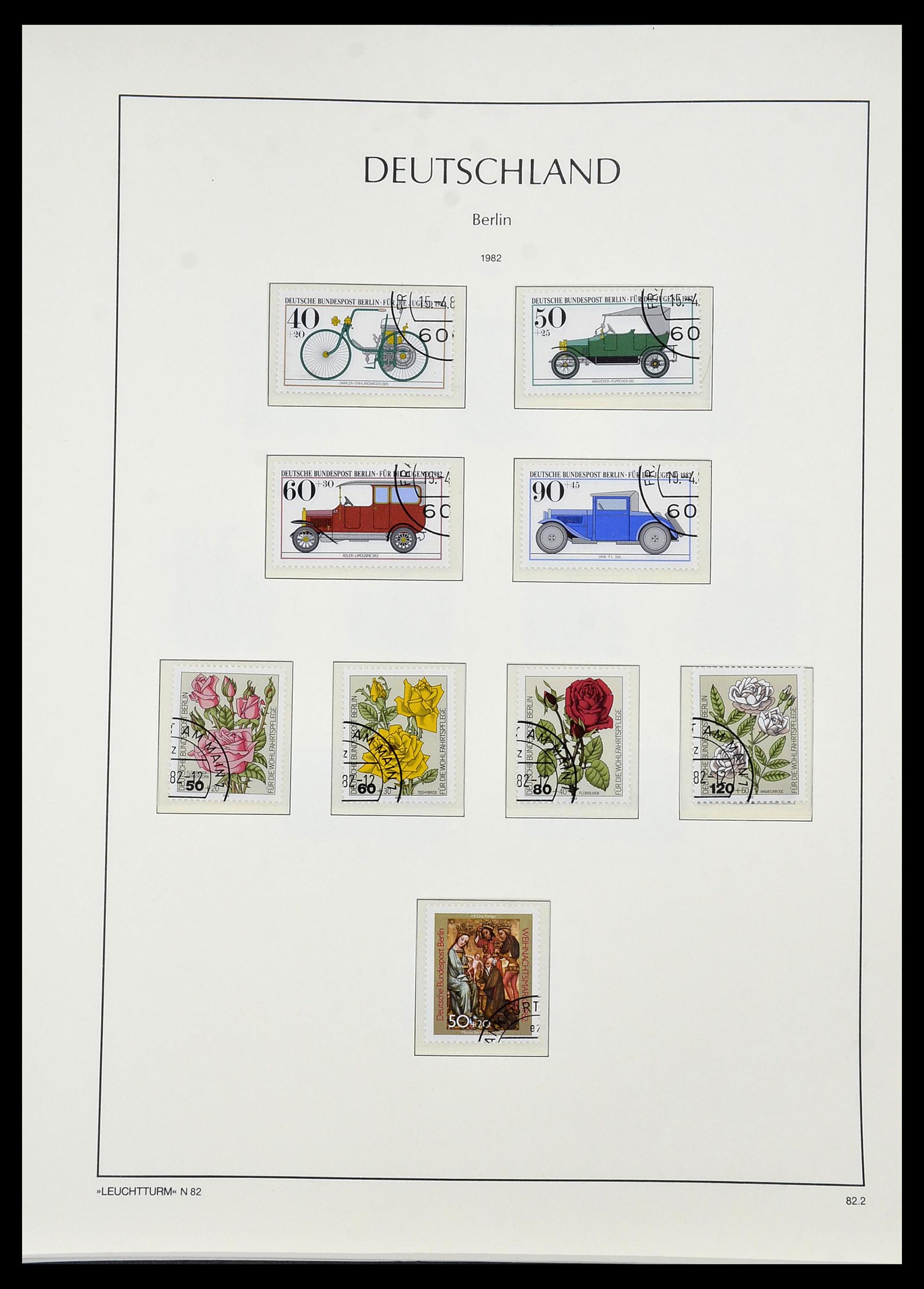 34197 072 - Postzegelverzameling 34197 Berlijn 1948-1990.