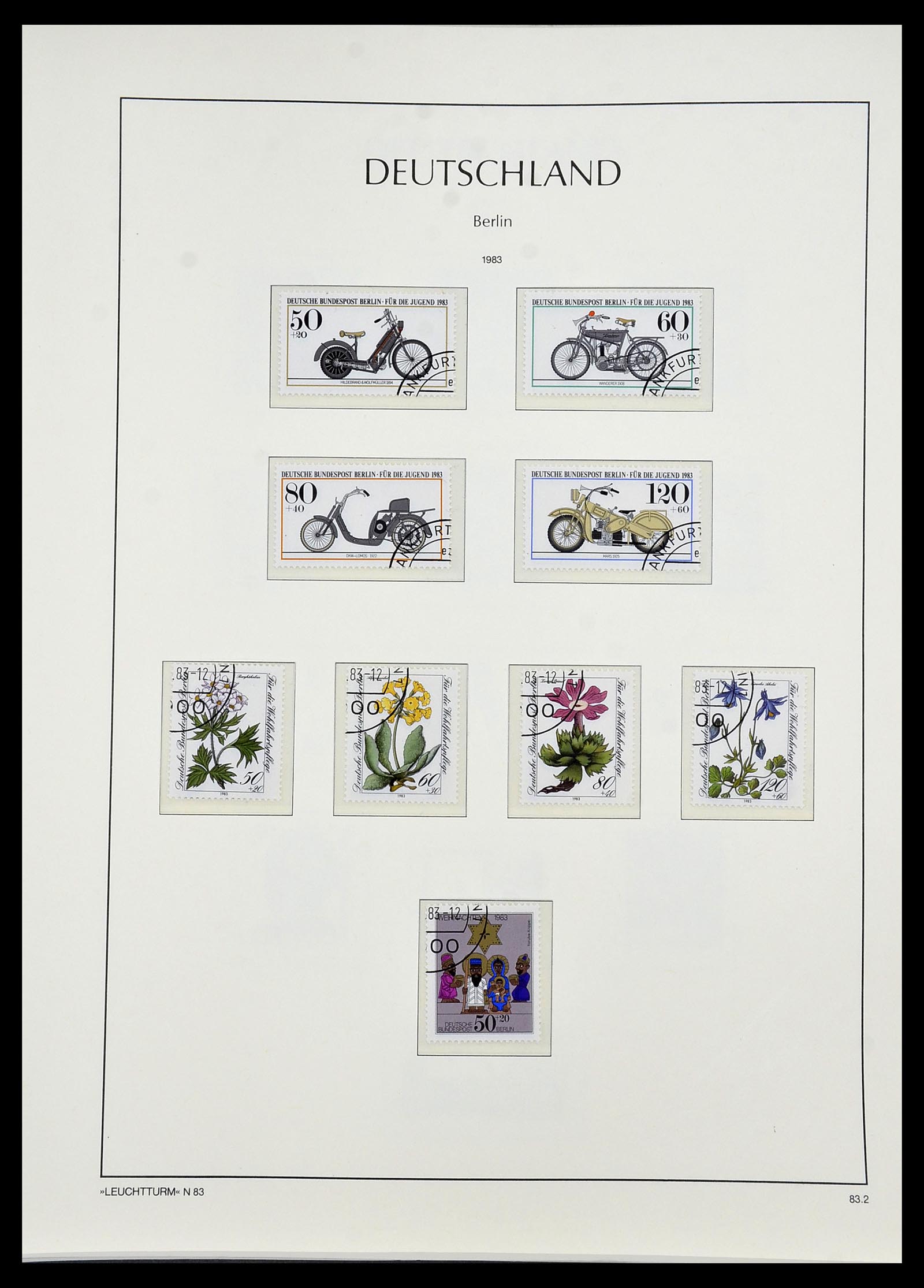 34197 074 - Postzegelverzameling 34197 Berlijn 1948-1990.