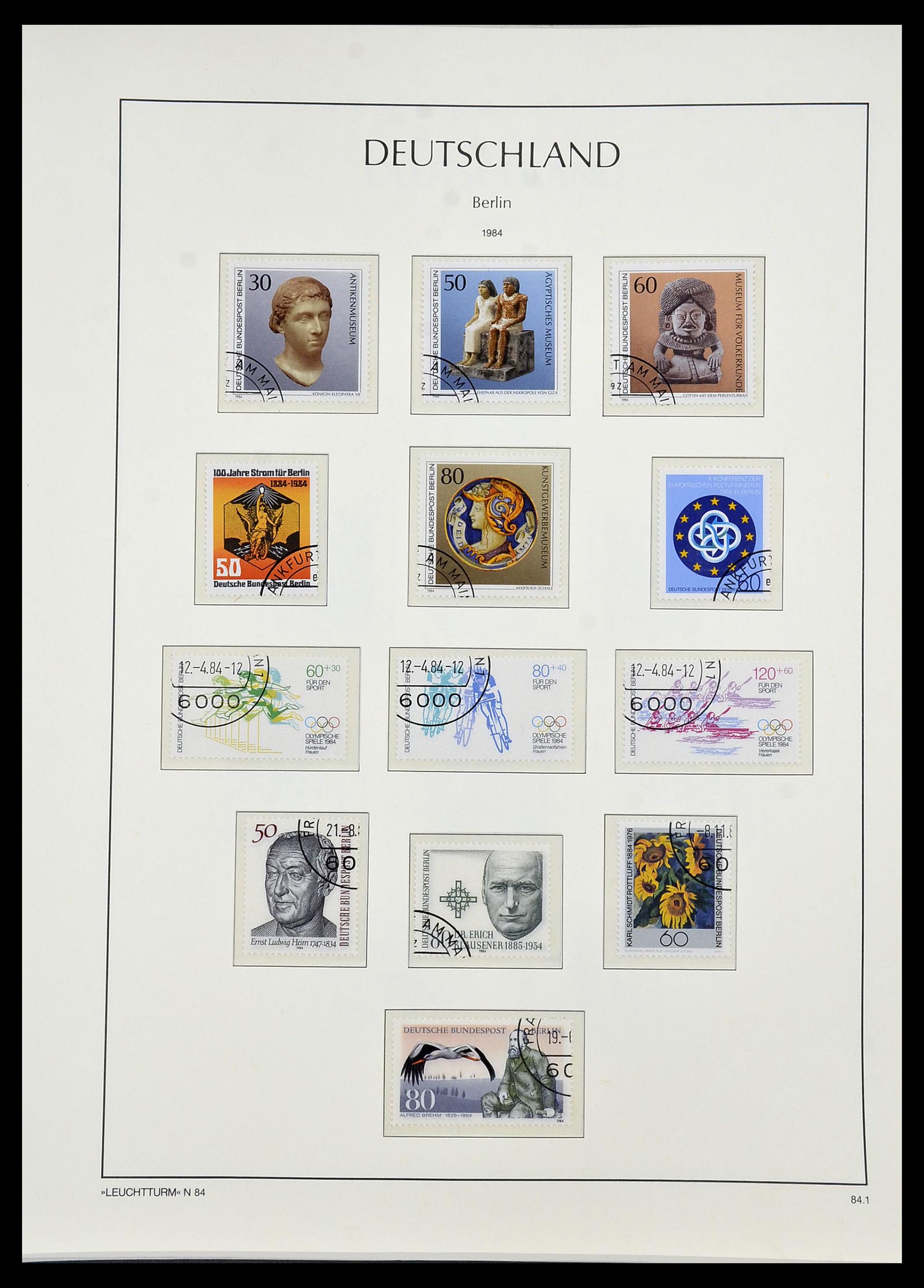 34197 075 - Postzegelverzameling 34197 Berlijn 1948-1990.