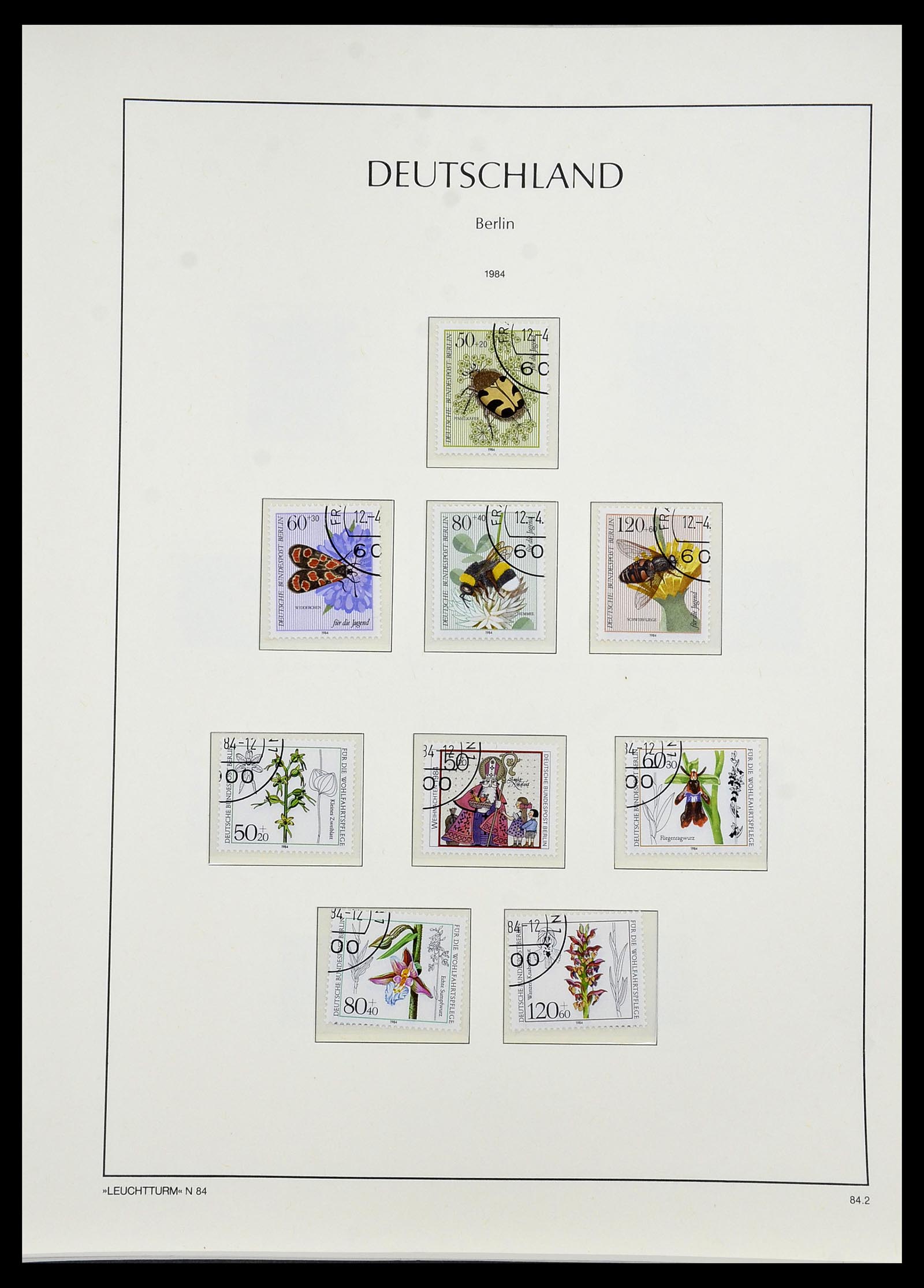 34197 076 - Postzegelverzameling 34197 Berlijn 1948-1990.