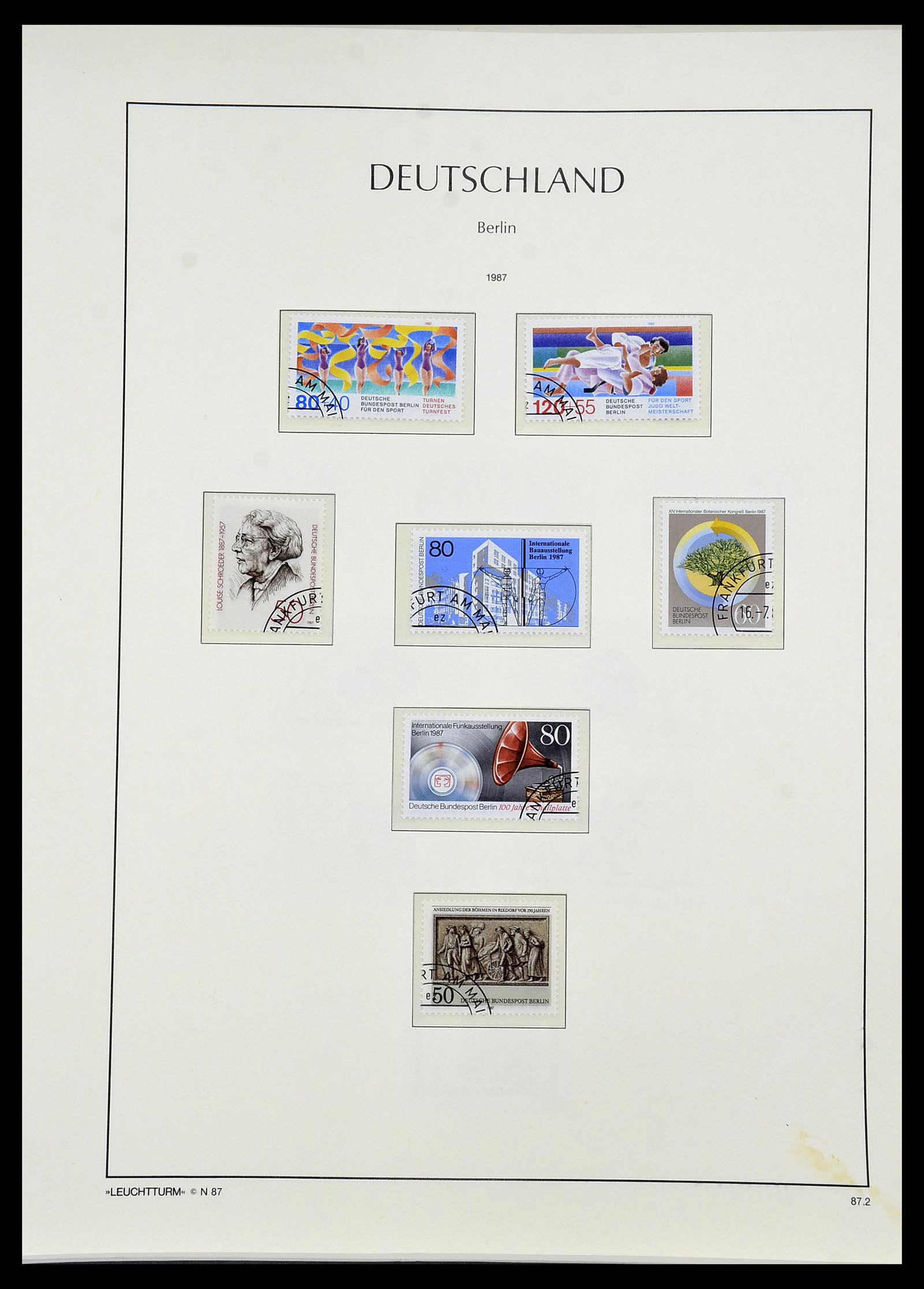 34197 082 - Postzegelverzameling 34197 Berlijn 1948-1990.