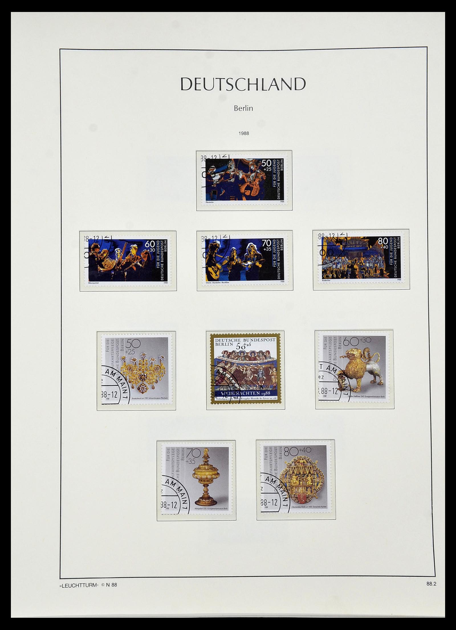 34197 086 - Postzegelverzameling 34197 Berlijn 1948-1990.