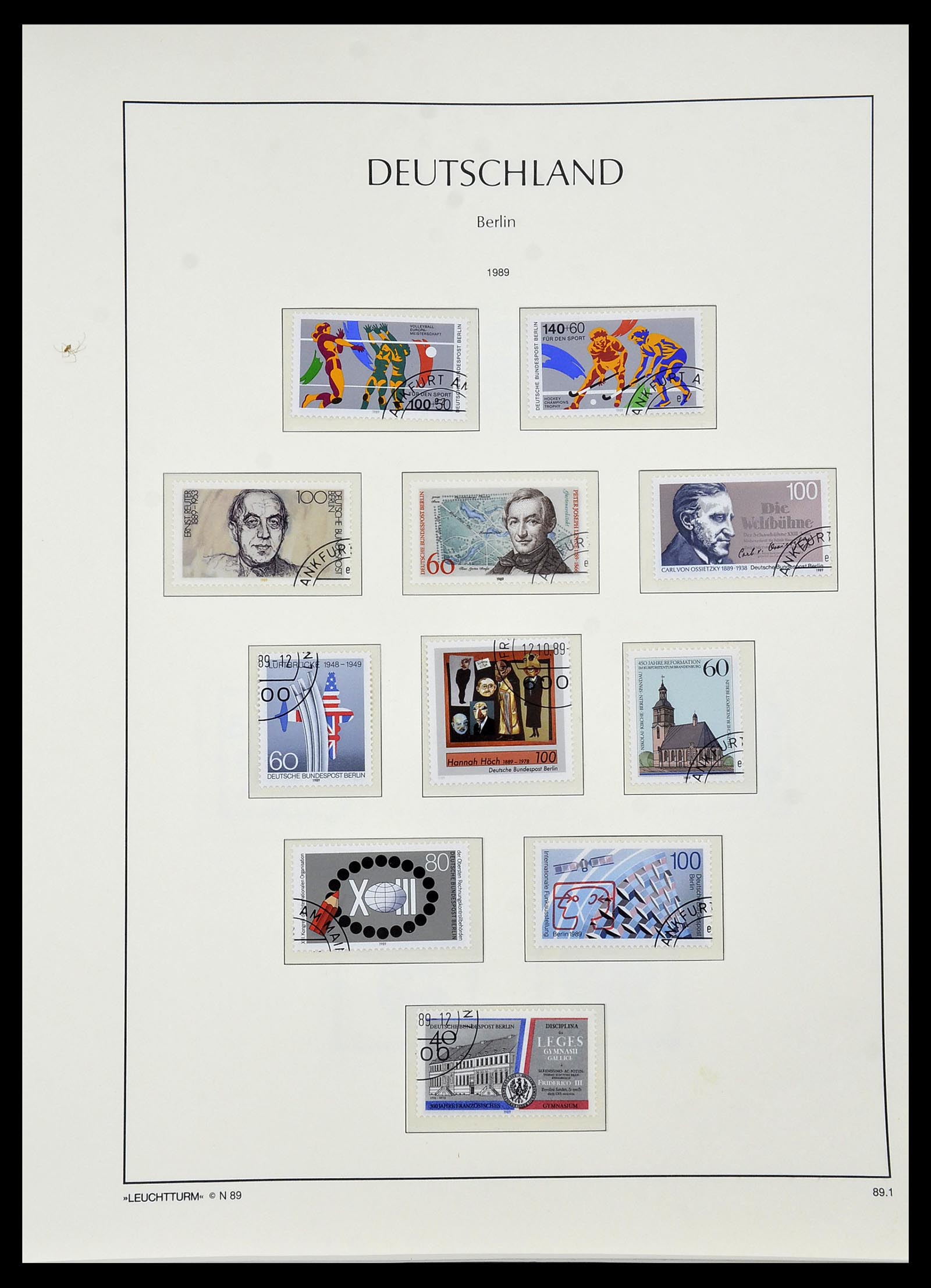 34197 087 - Postzegelverzameling 34197 Berlijn 1948-1990.