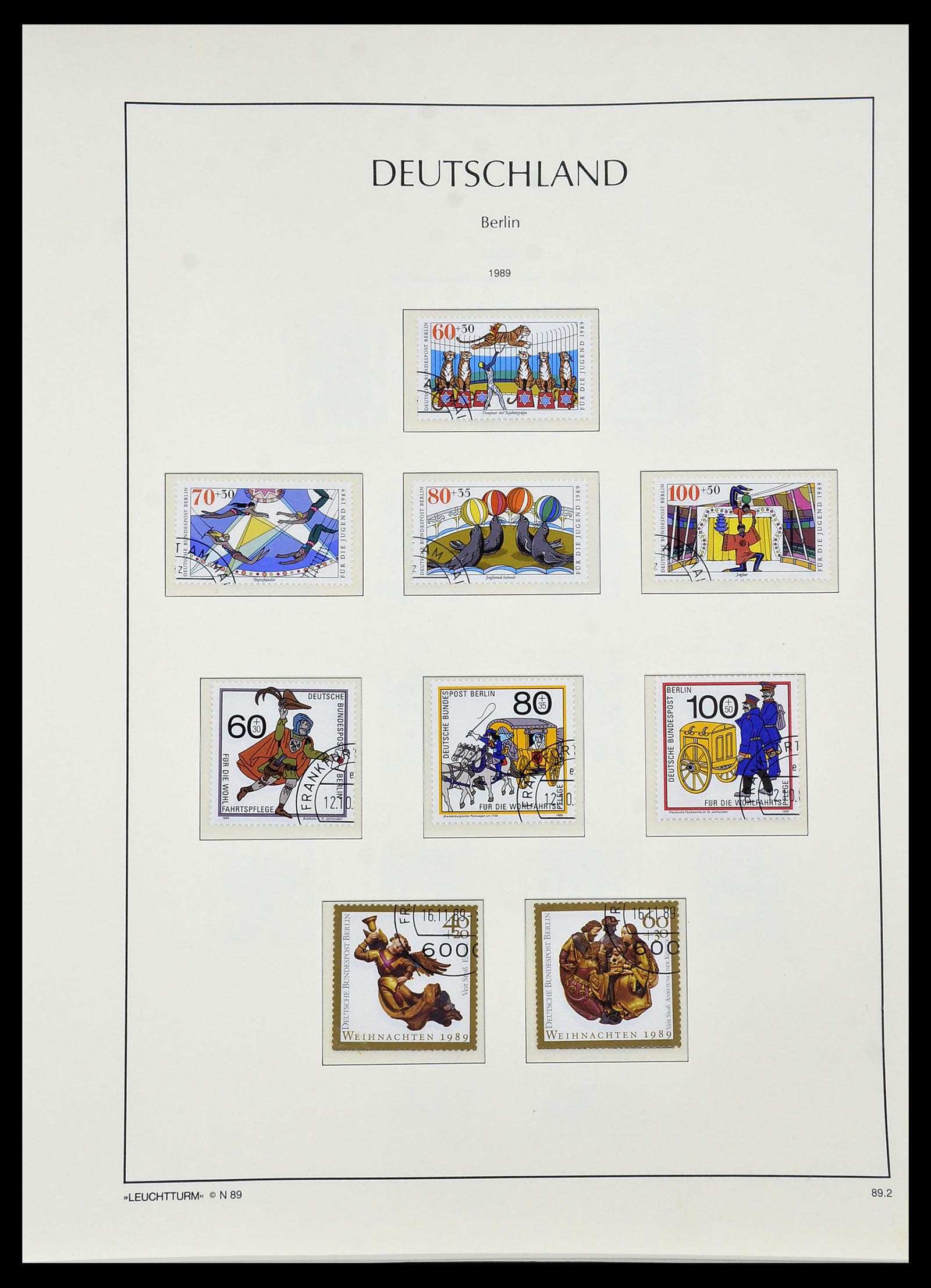 34197 088 - Postzegelverzameling 34197 Berlijn 1948-1990.