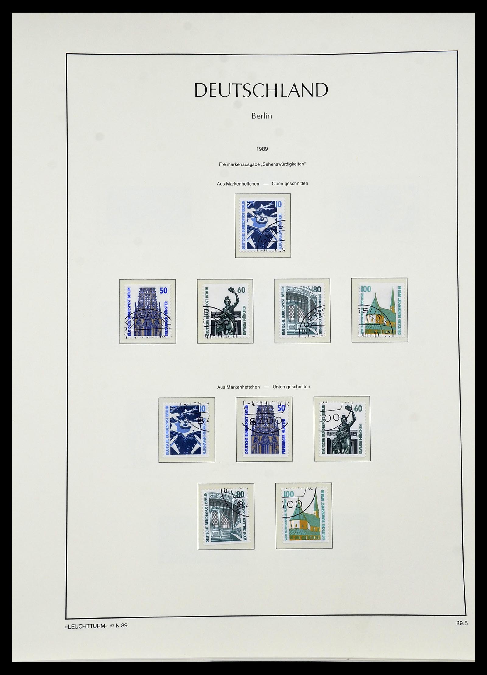 34197 091 - Postzegelverzameling 34197 Berlijn 1948-1990.