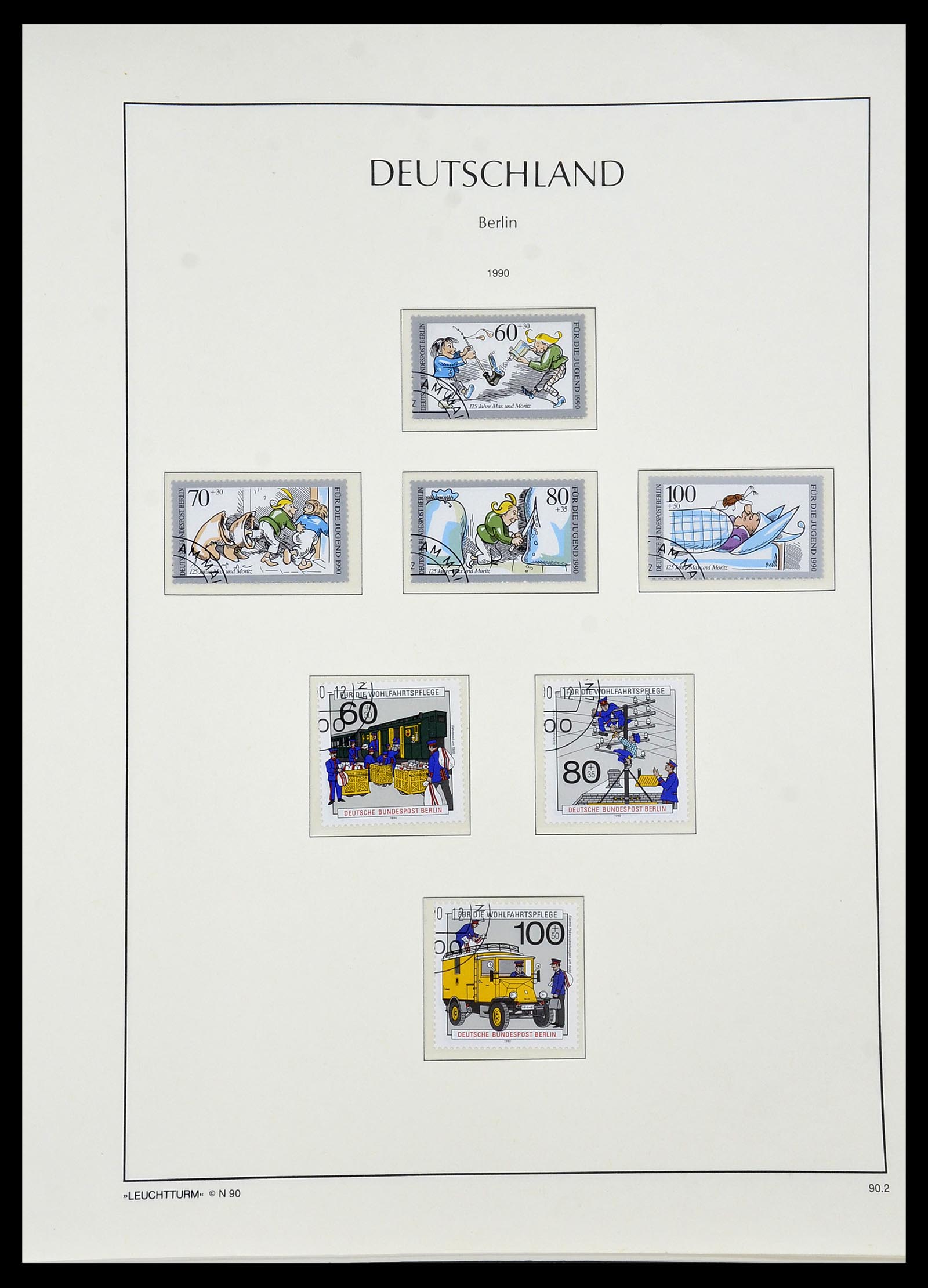 34197 093 - Postzegelverzameling 34197 Berlijn 1948-1990.