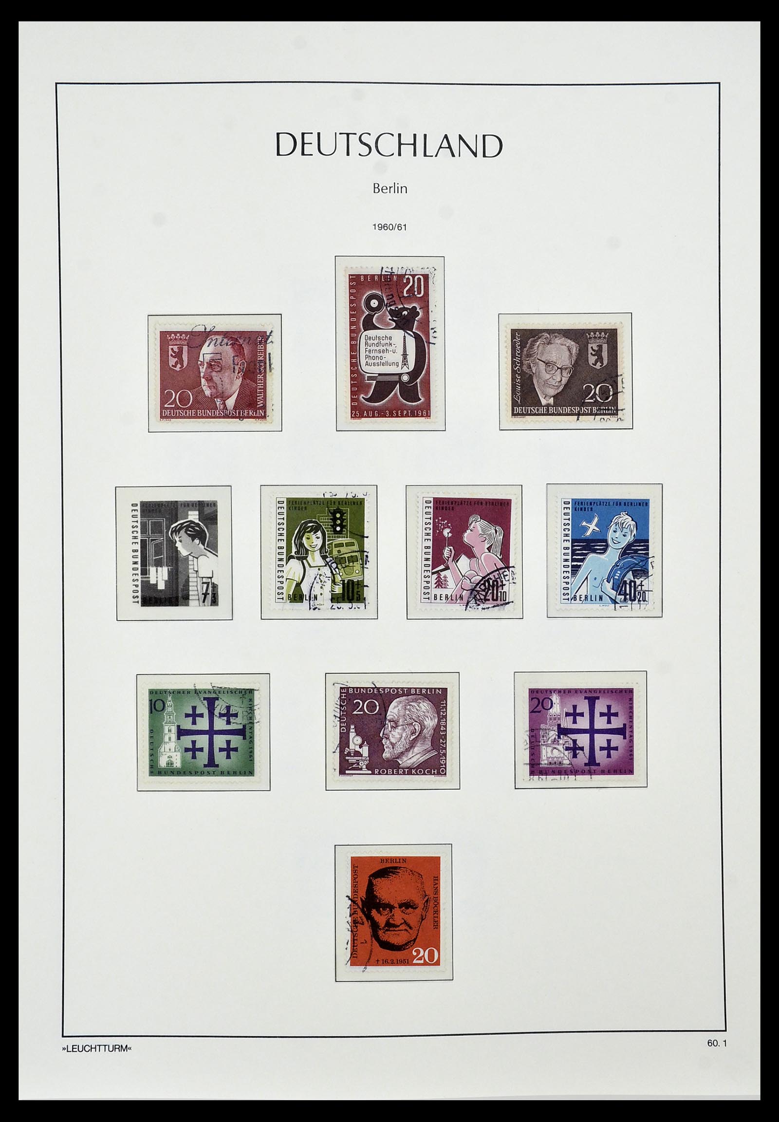 34198 015 - Postzegelverzameling 34198 Berlijn 1948-1990.