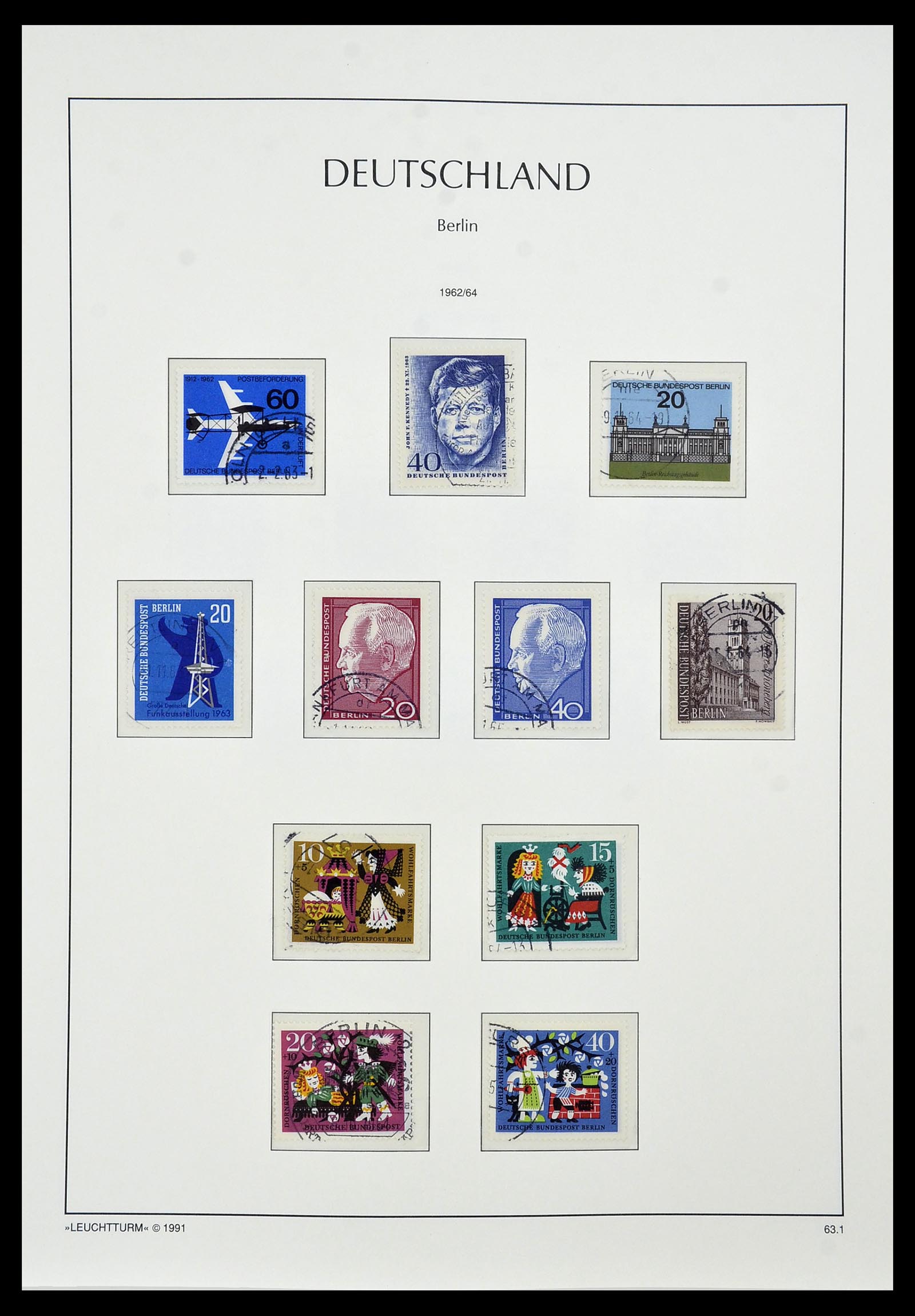34198 018 - Postzegelverzameling 34198 Berlijn 1948-1990.