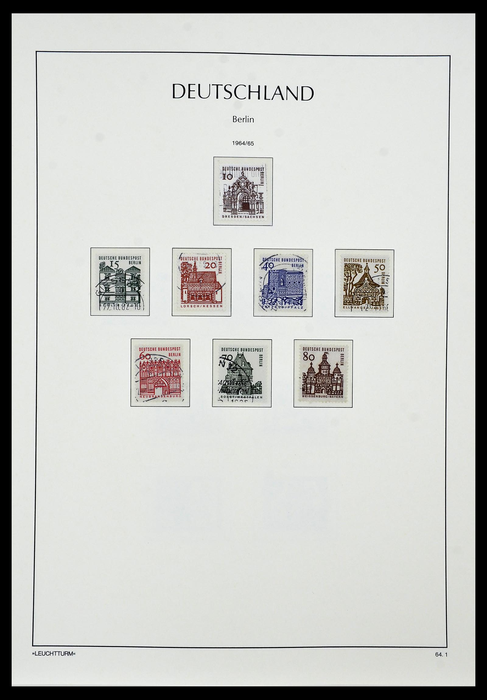 34198 019 - Postzegelverzameling 34198 Berlijn 1948-1990.