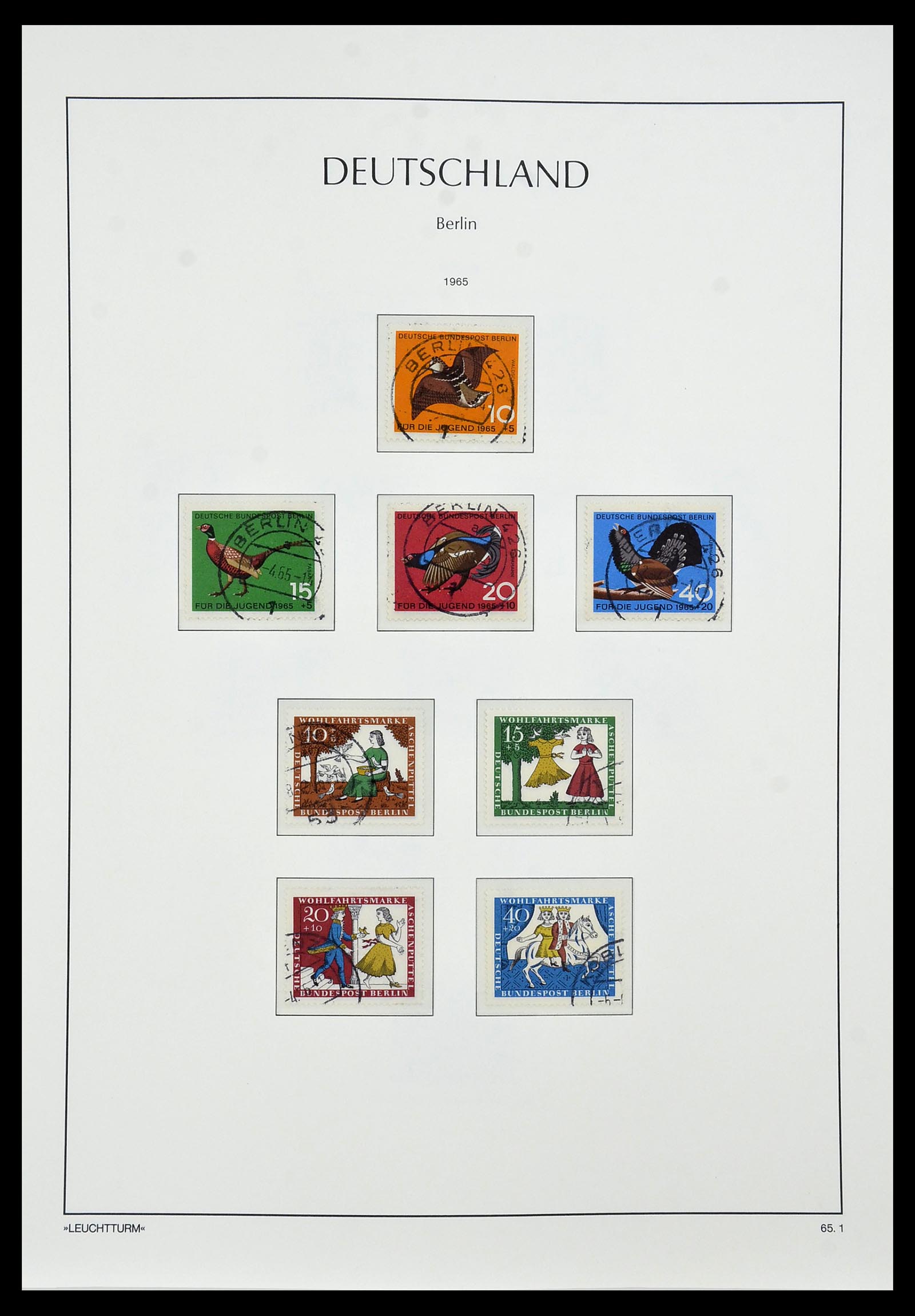 34198 020 - Postzegelverzameling 34198 Berlijn 1948-1990.