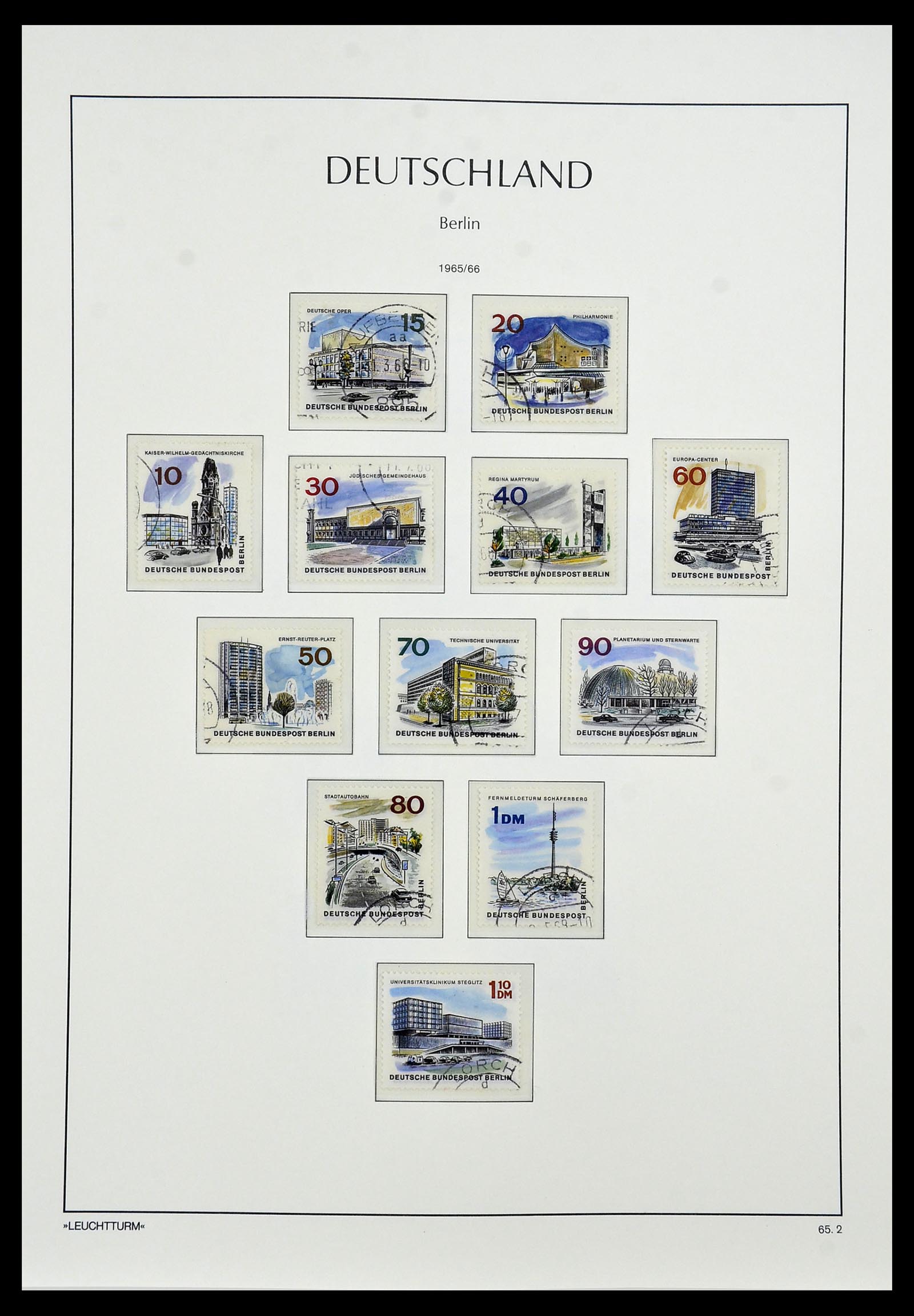 34198 021 - Postzegelverzameling 34198 Berlijn 1948-1990.