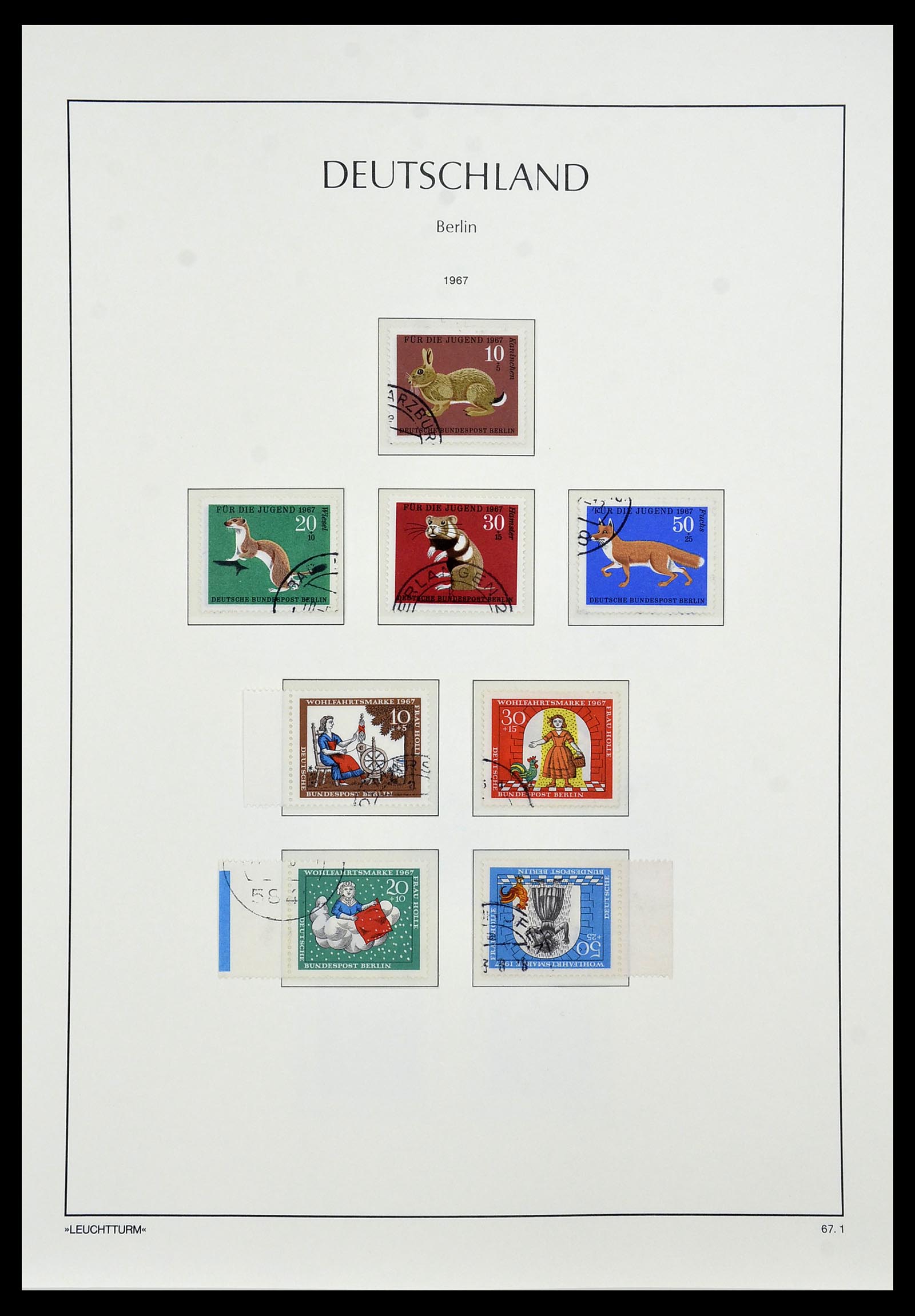 34198 024 - Postzegelverzameling 34198 Berlijn 1948-1990.