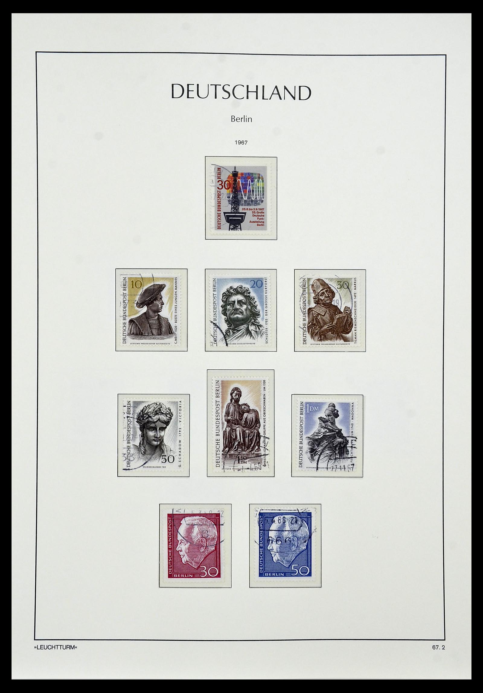 34198 025 - Postzegelverzameling 34198 Berlijn 1948-1990.