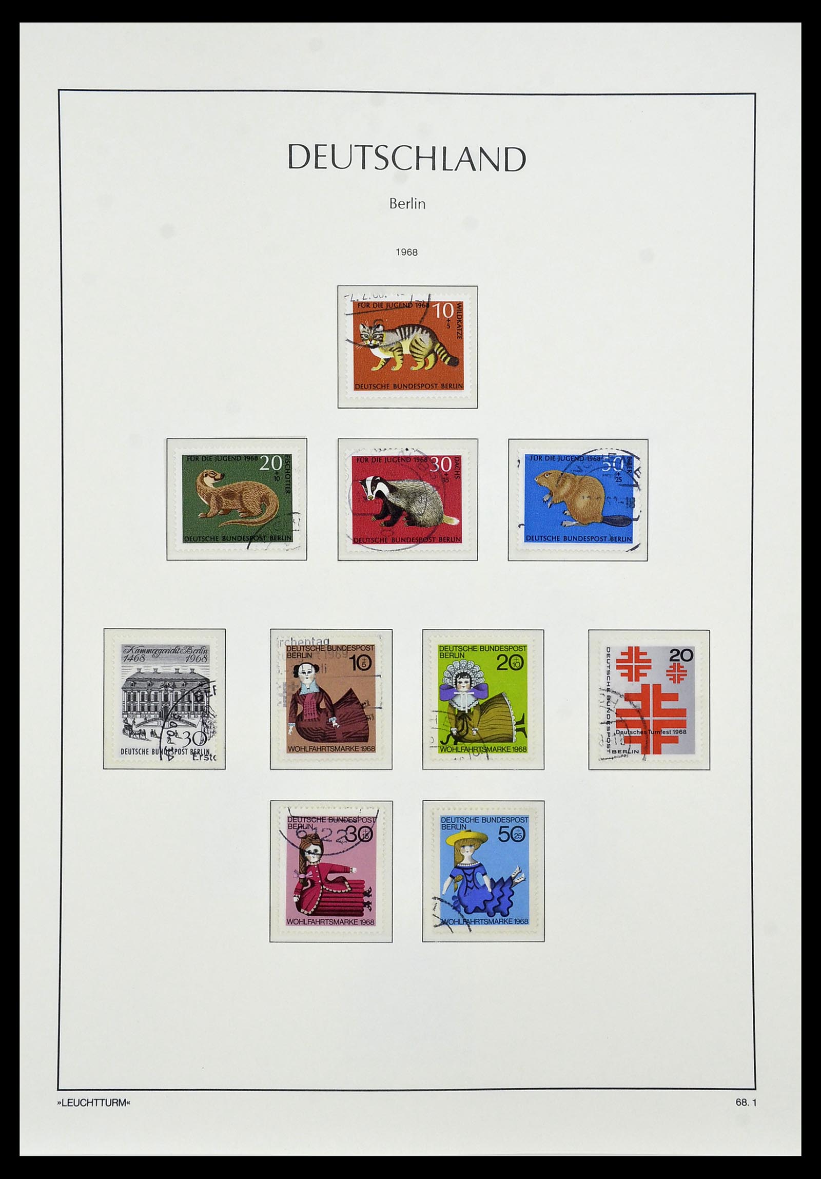 34198 026 - Postzegelverzameling 34198 Berlijn 1948-1990.