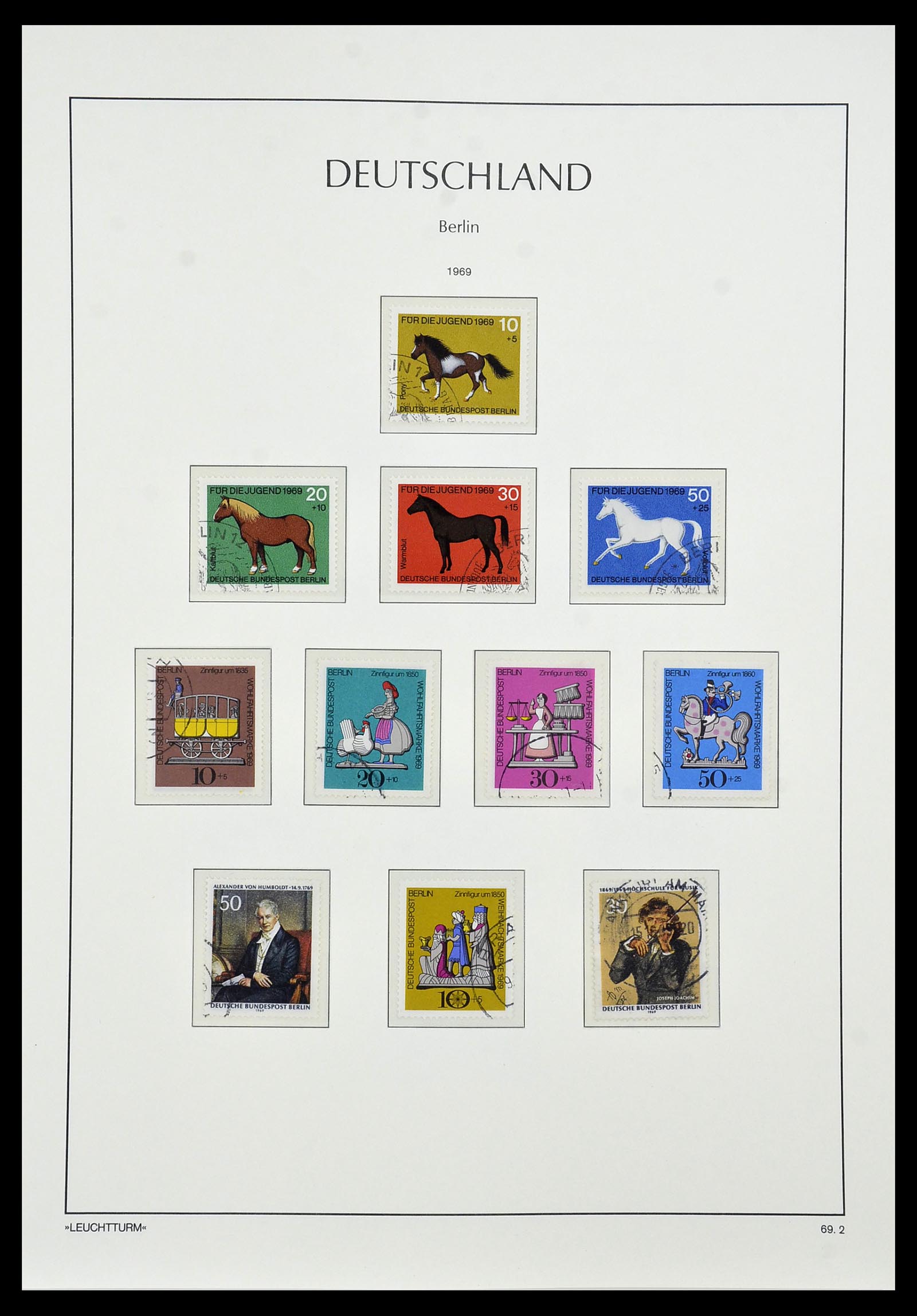 34198 028 - Postzegelverzameling 34198 Berlijn 1948-1990.