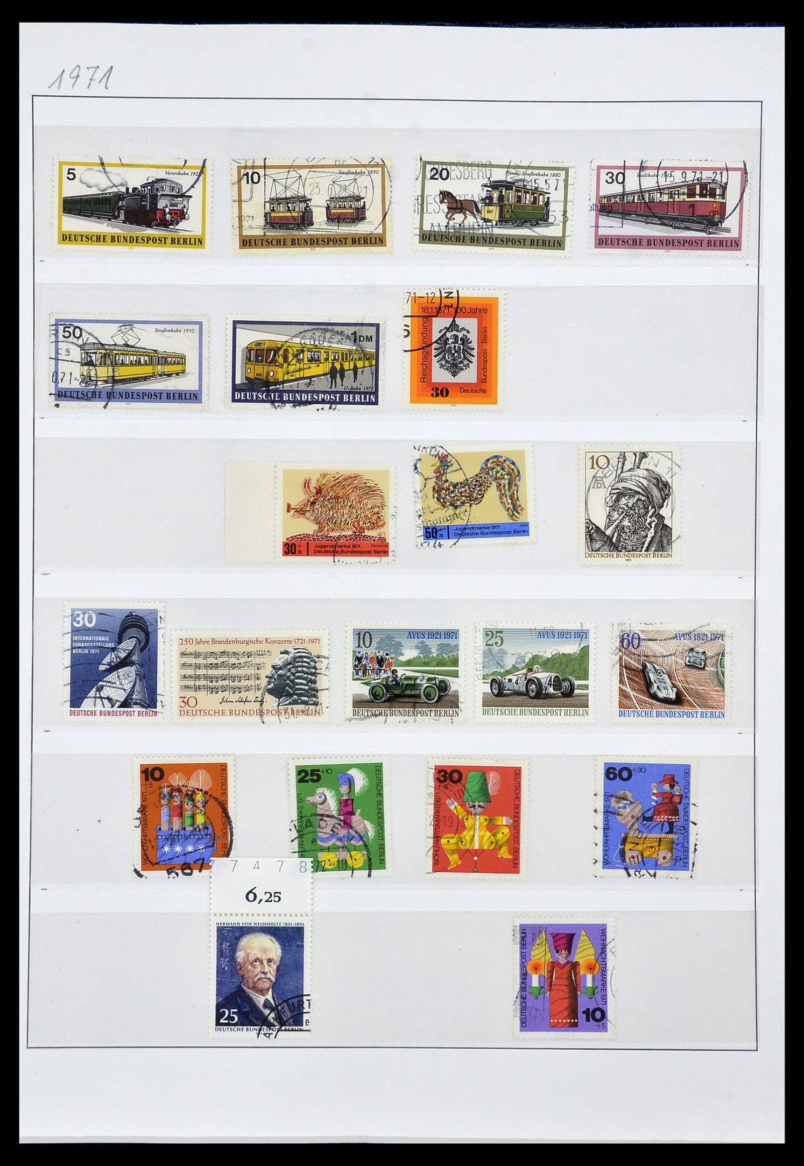 34198 031 - Stamp collection 34198 Berlin 1948-1990.