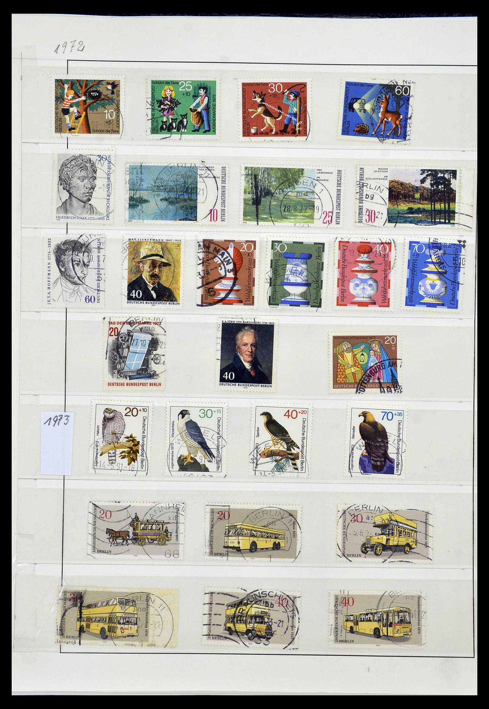 34198 032 - Postzegelverzameling 34198 Berlijn 1948-1990.