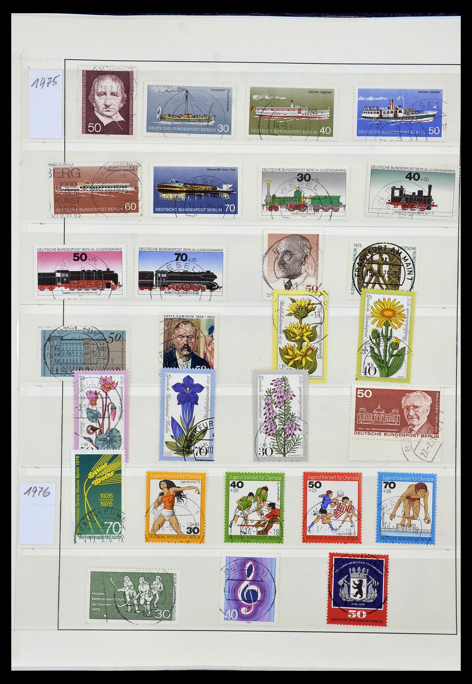 34198 034 - Postzegelverzameling 34198 Berlijn 1948-1990.